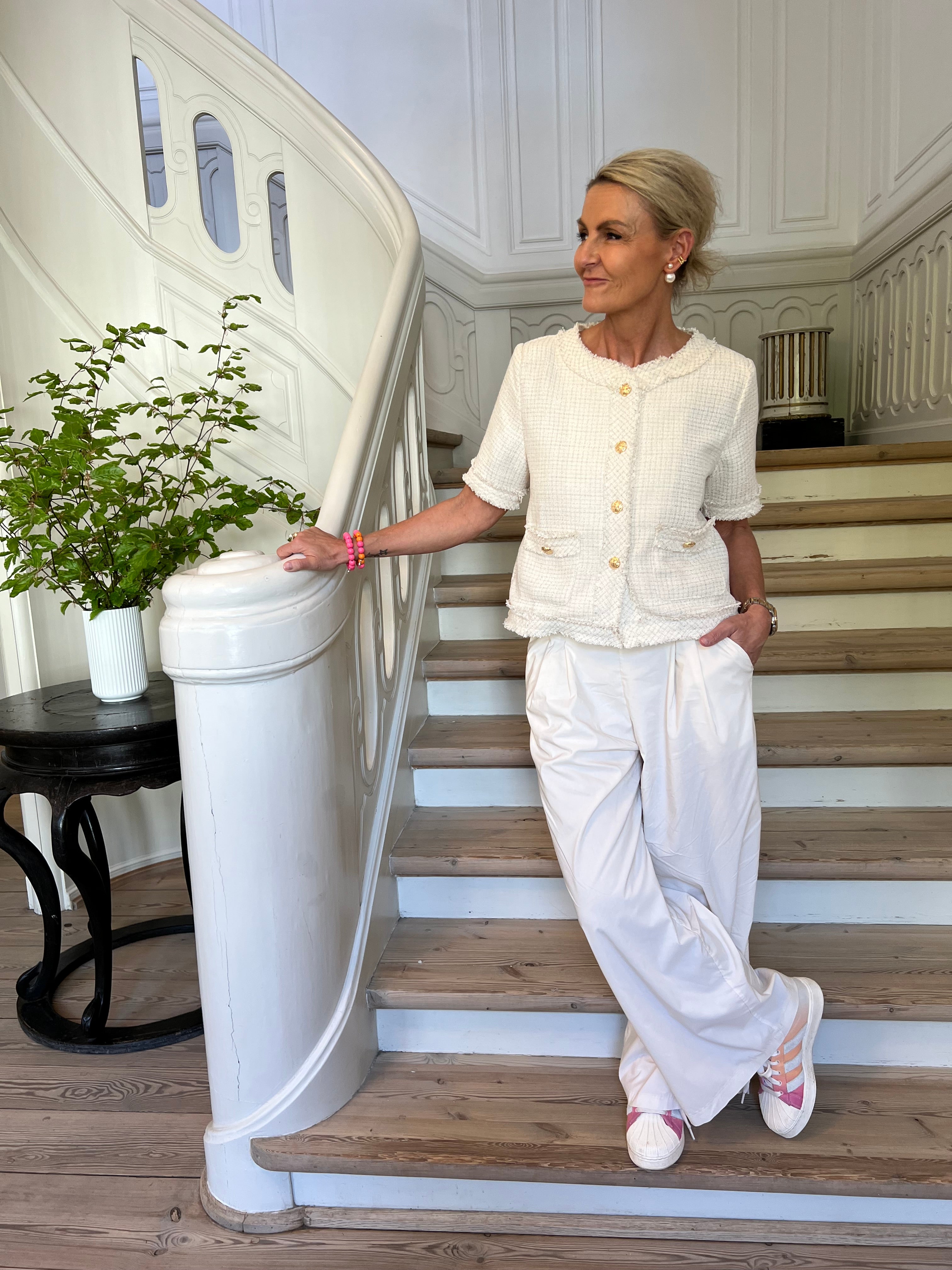 Coco ss jacket ivory
