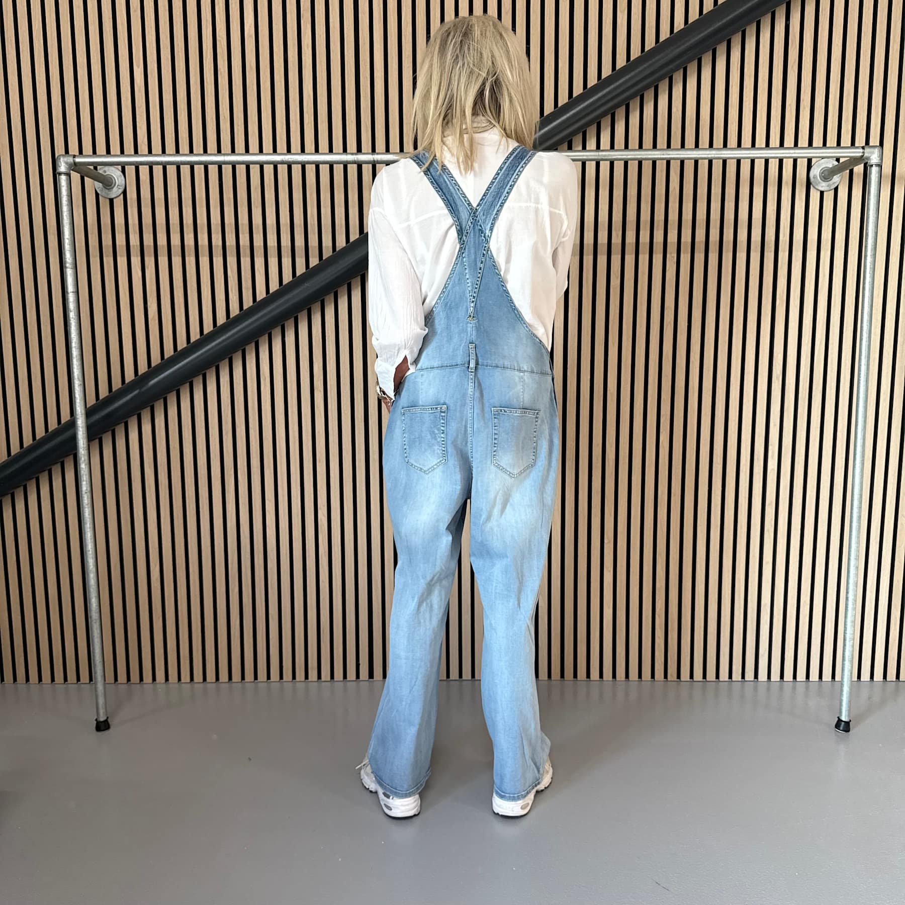 PREORDER-Sapo Overalls - Light Denim