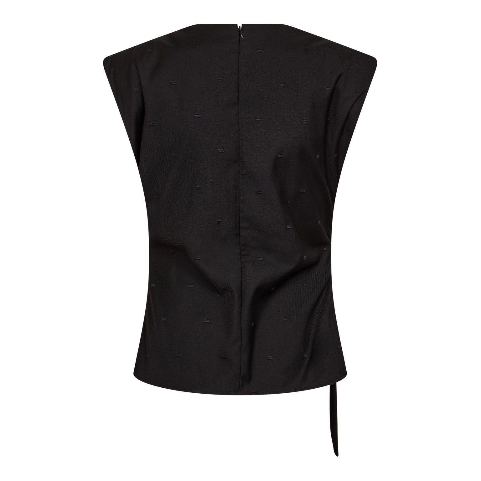 SagaCC Pleat Top - Black