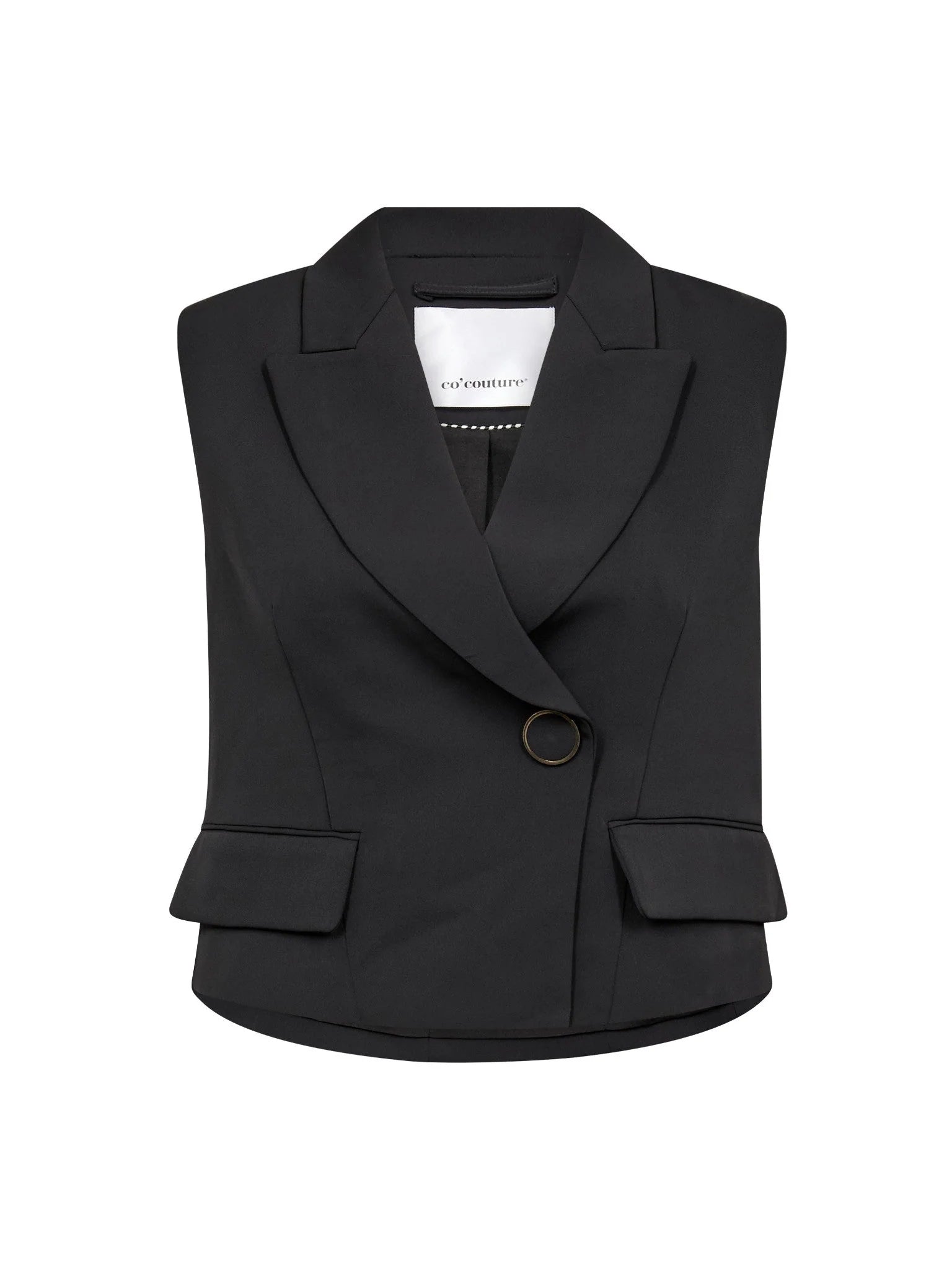 AliniCC Wrap Vest - Black