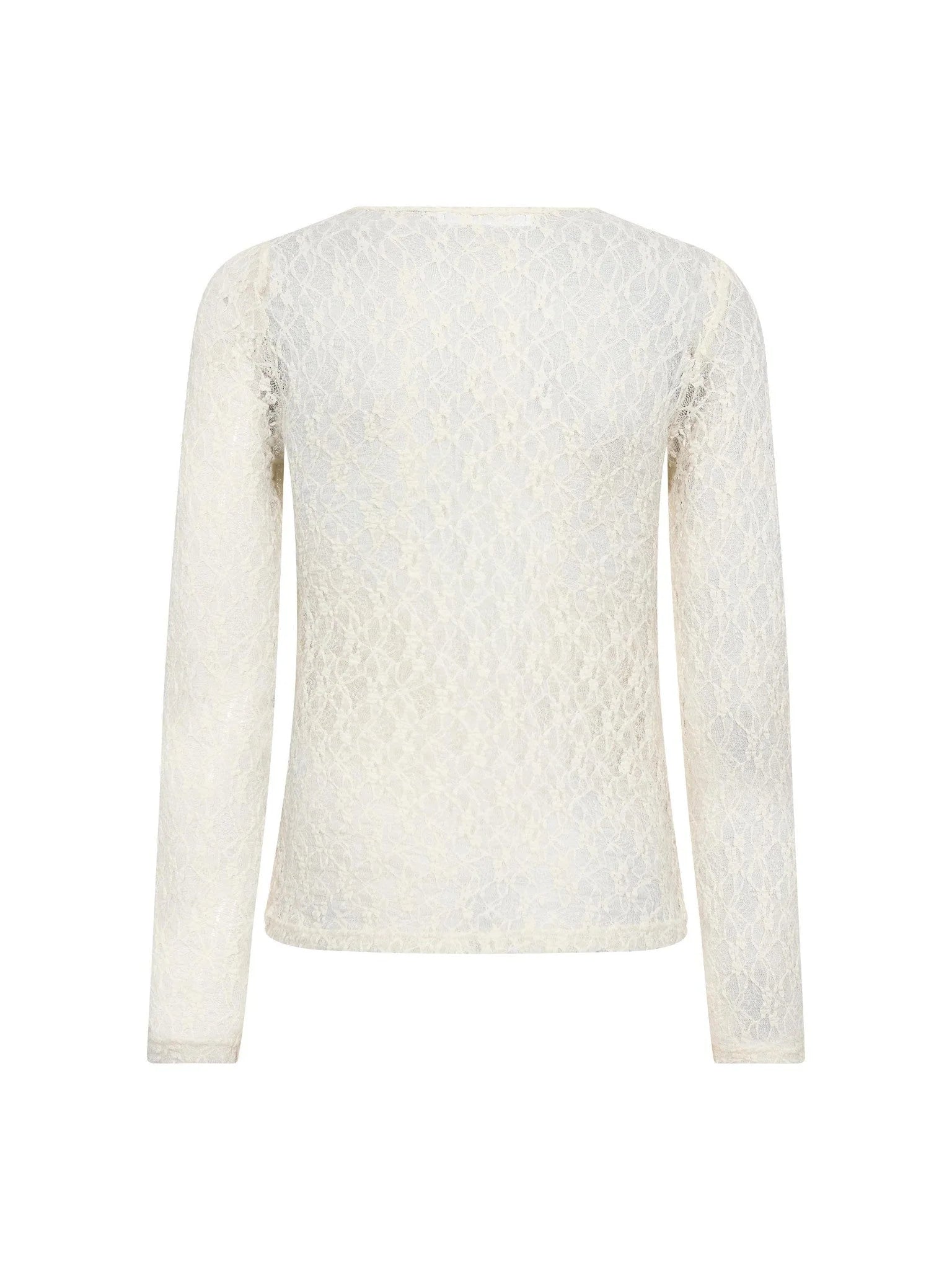 BarnaCC O-Neck Blouse - Off White