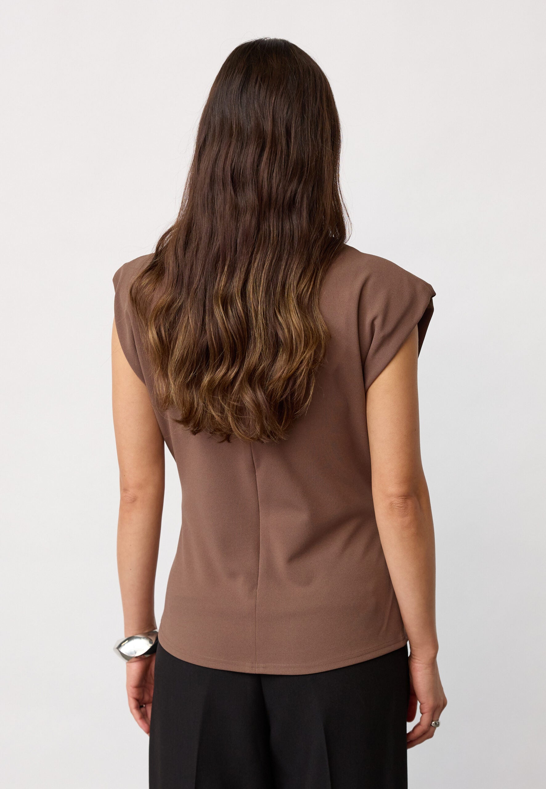 FalconCC Pleat Top - Walnut