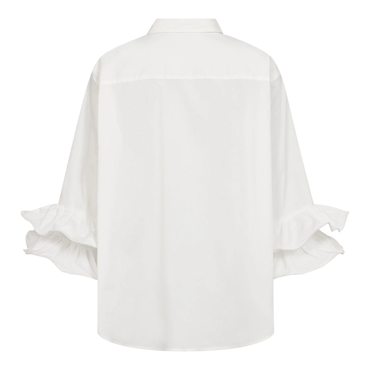 HalenCC Flare Shirt - White