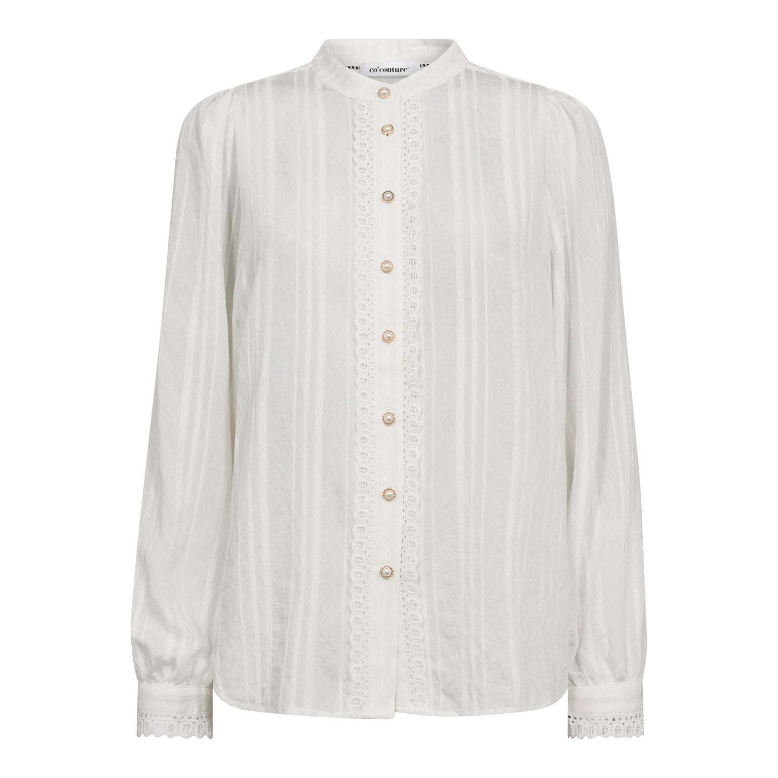 KesiCC Lace Shirt - White