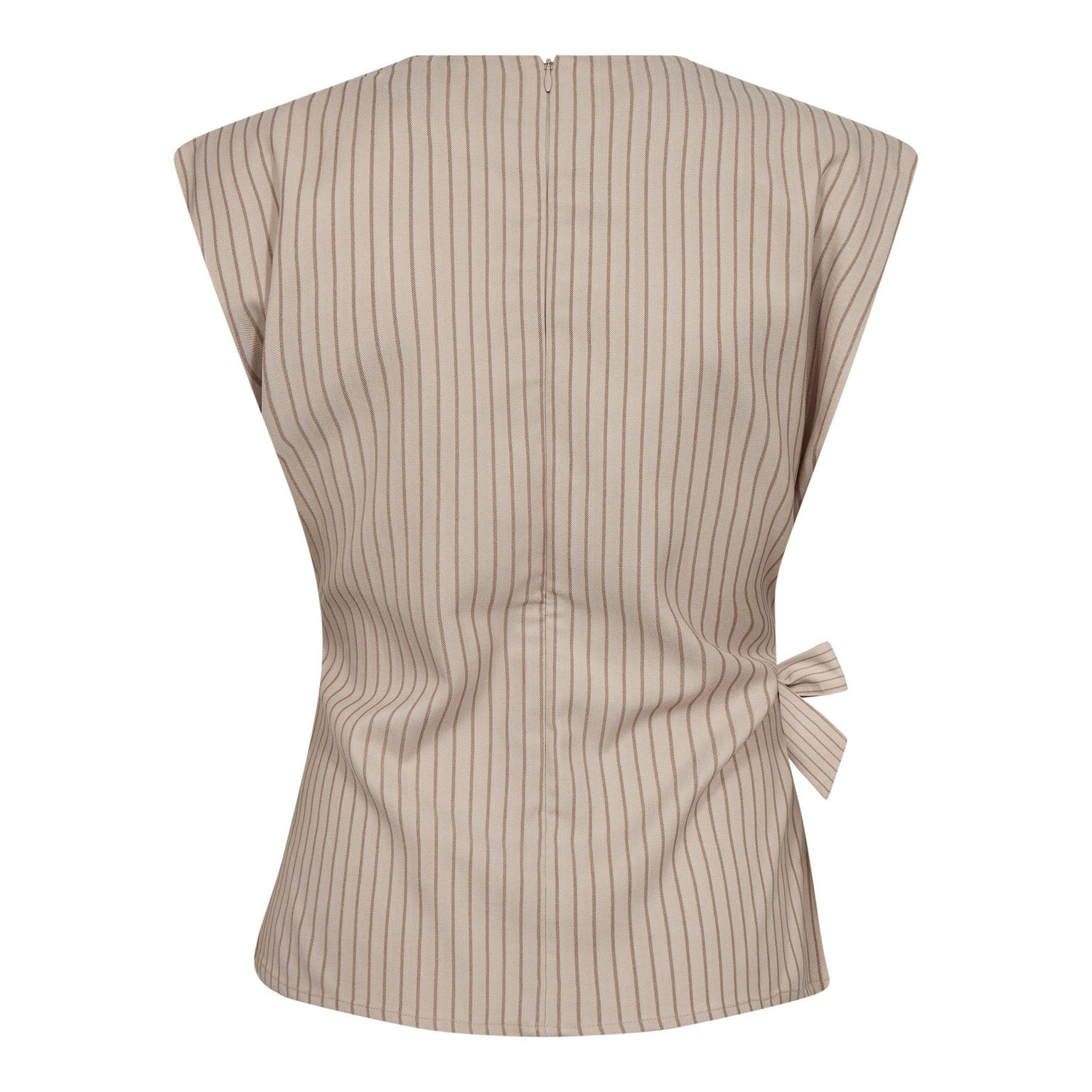 SalvieCC Pleat Top - Bone