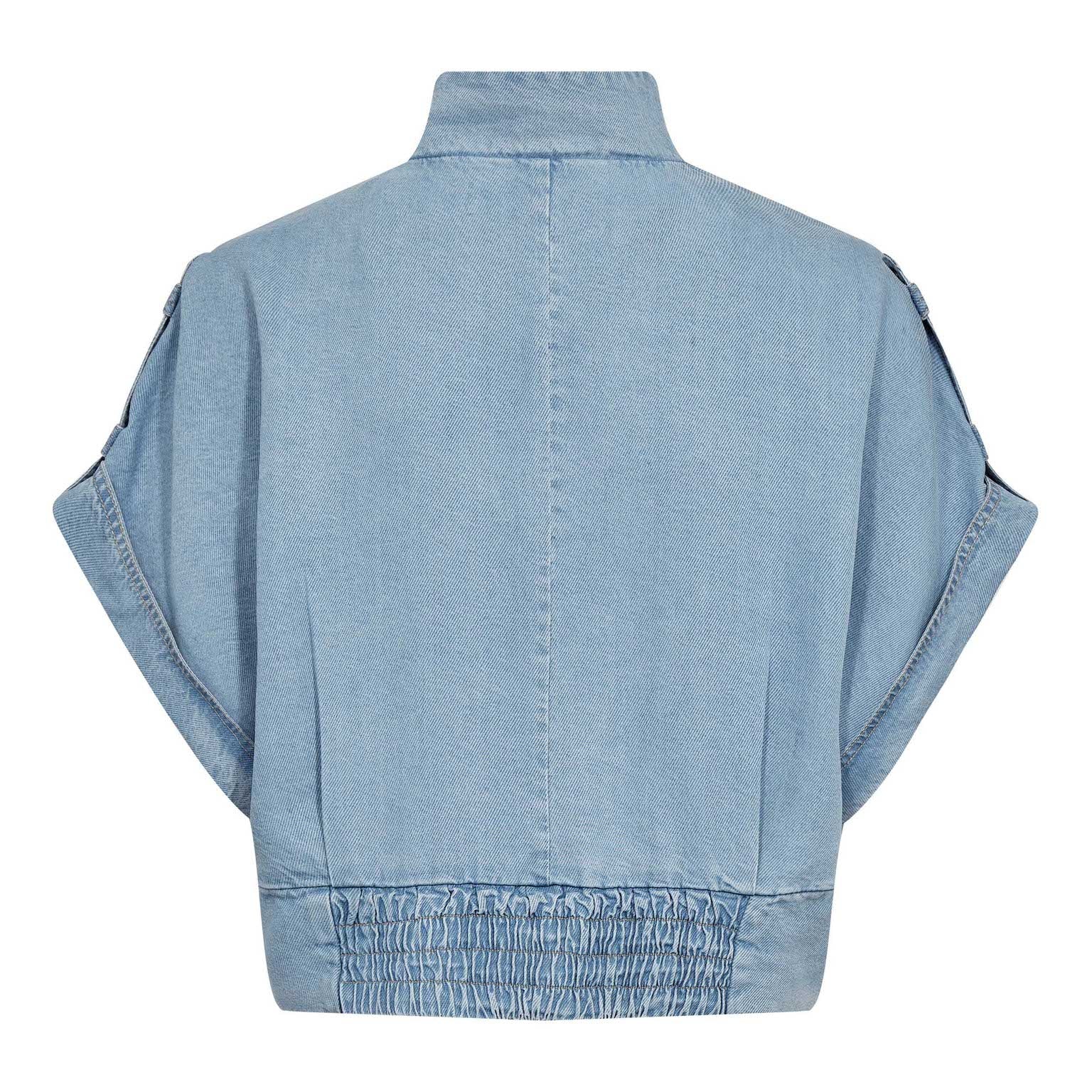 Tilly Vest - Fade Denim