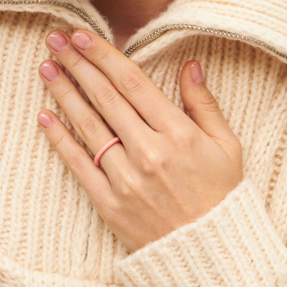 Color ring burnt coral
