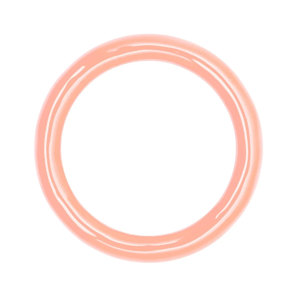 Color ring burnt coral