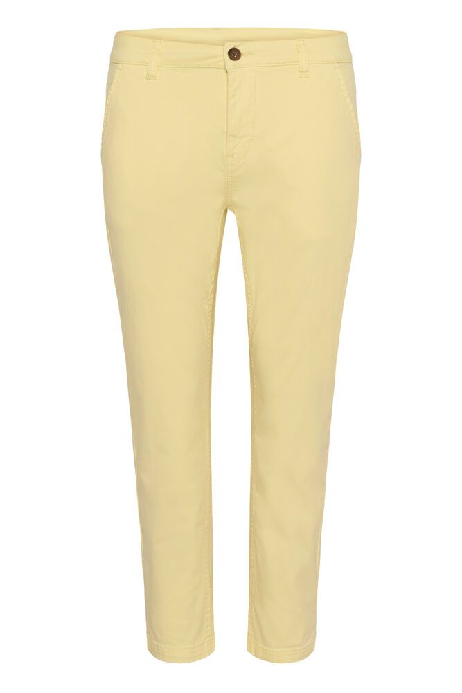 Brita Cropped Pants - Lemon Meringue