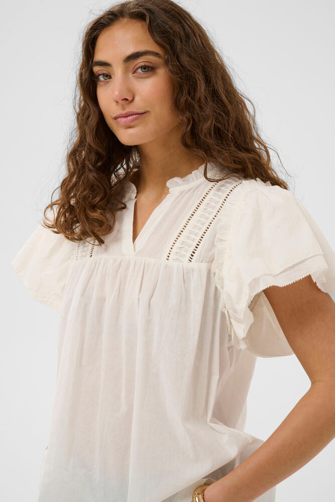 Catinka Blouse - Spring Gardenia