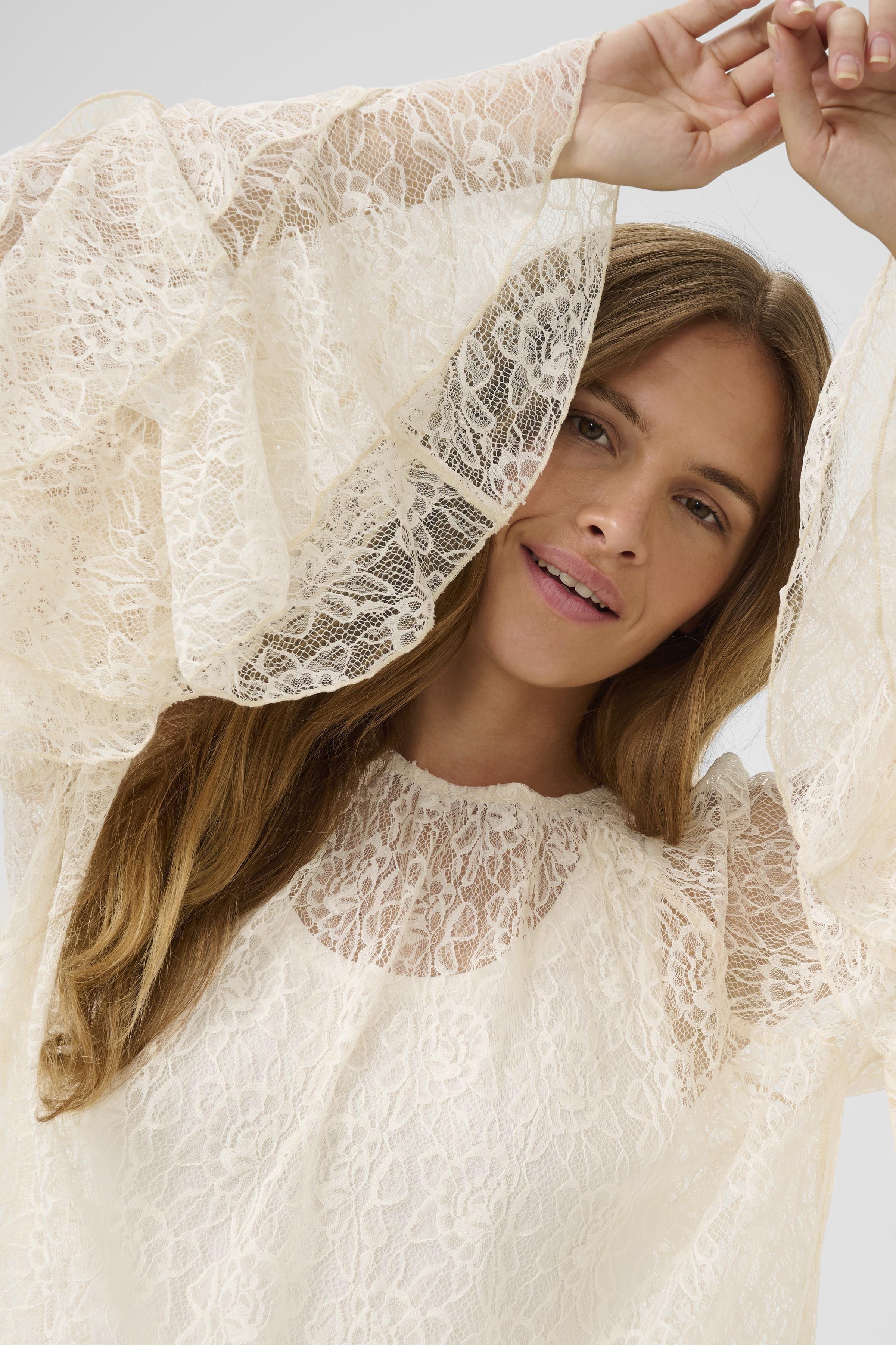 Clemency Blouse - Whitecap