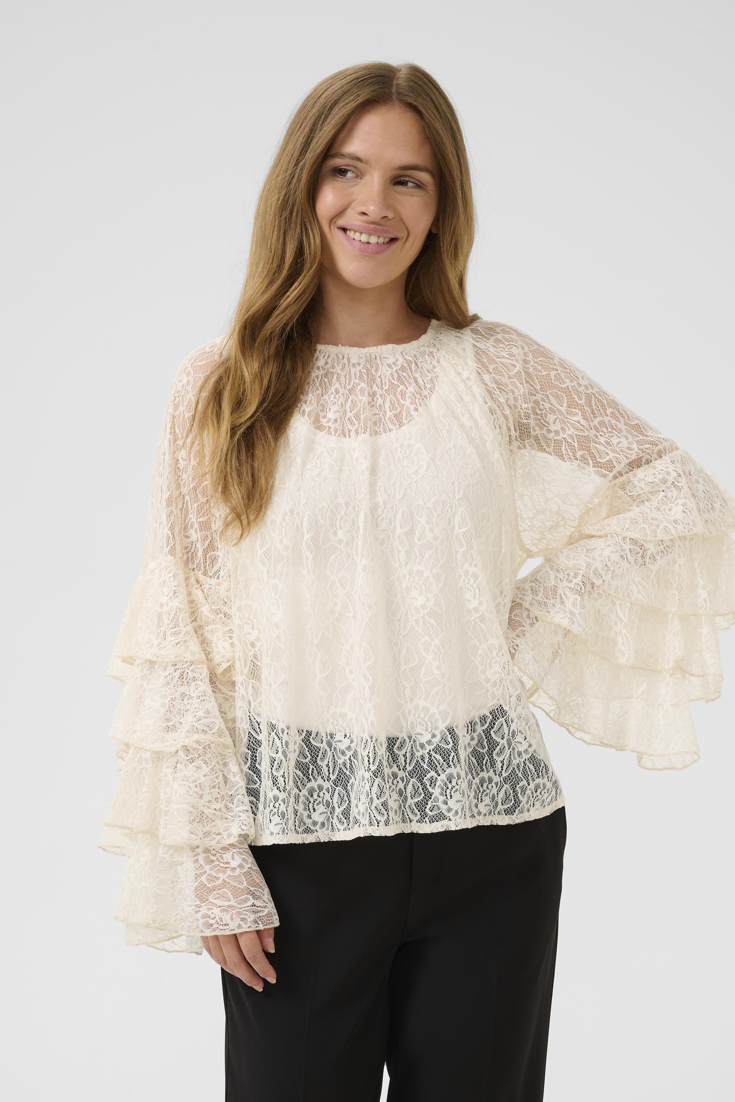 Clemency Blouse - Whitecap