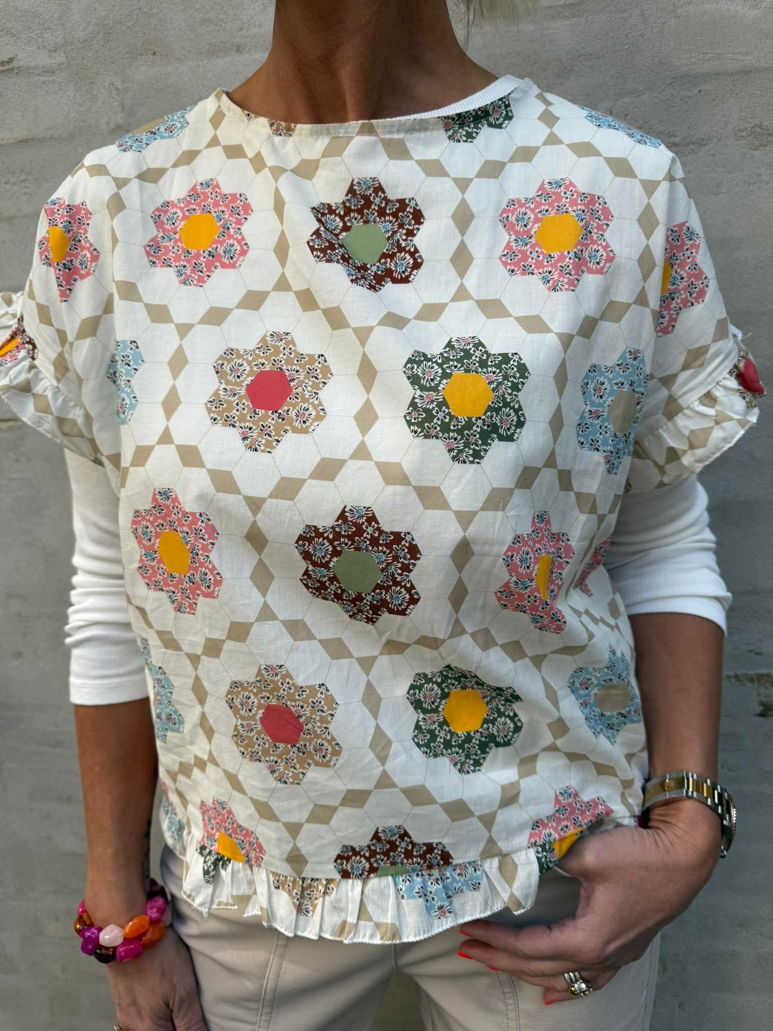 Kasimira Top - Beige