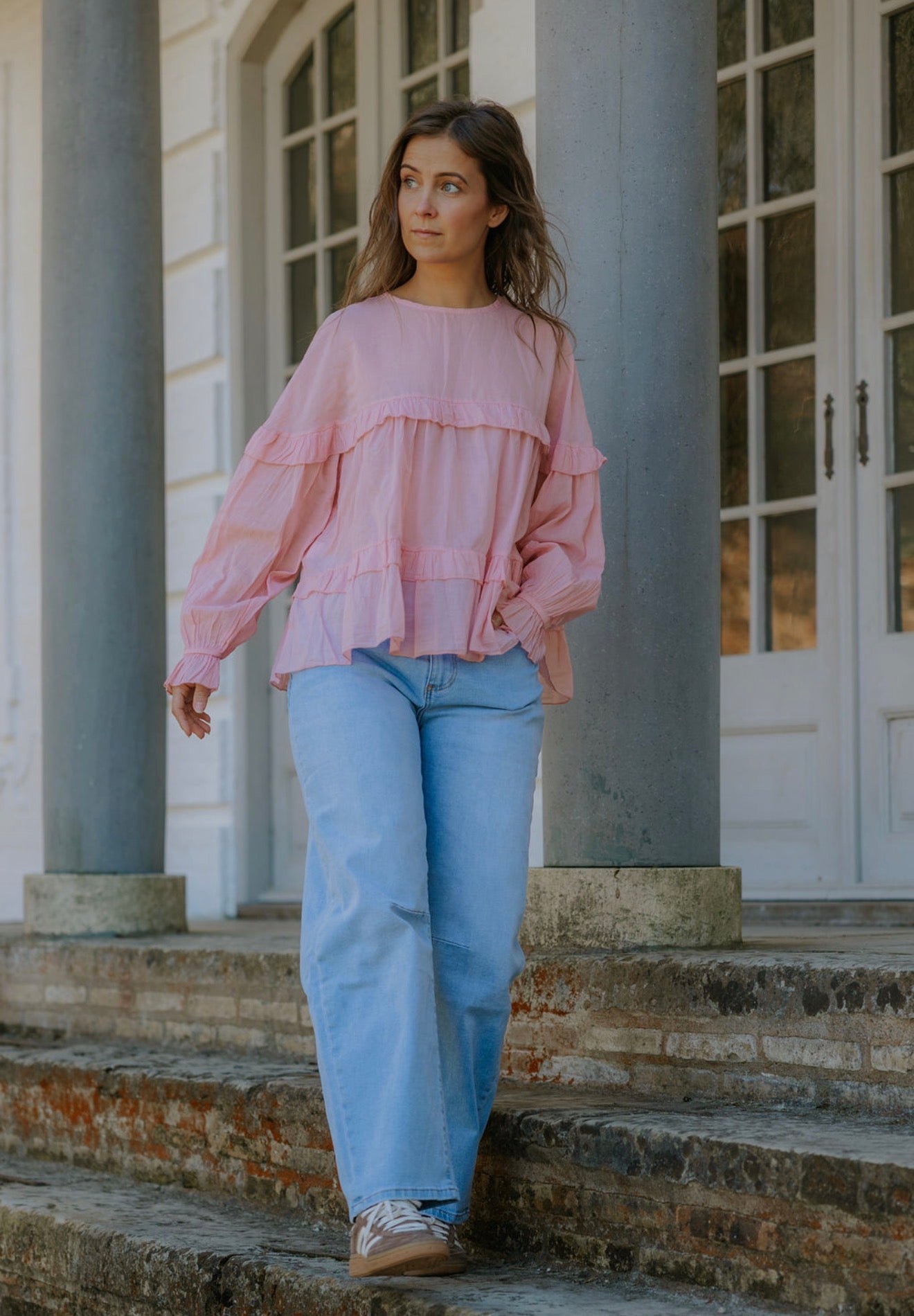 Melody Blouse - Winter Rose