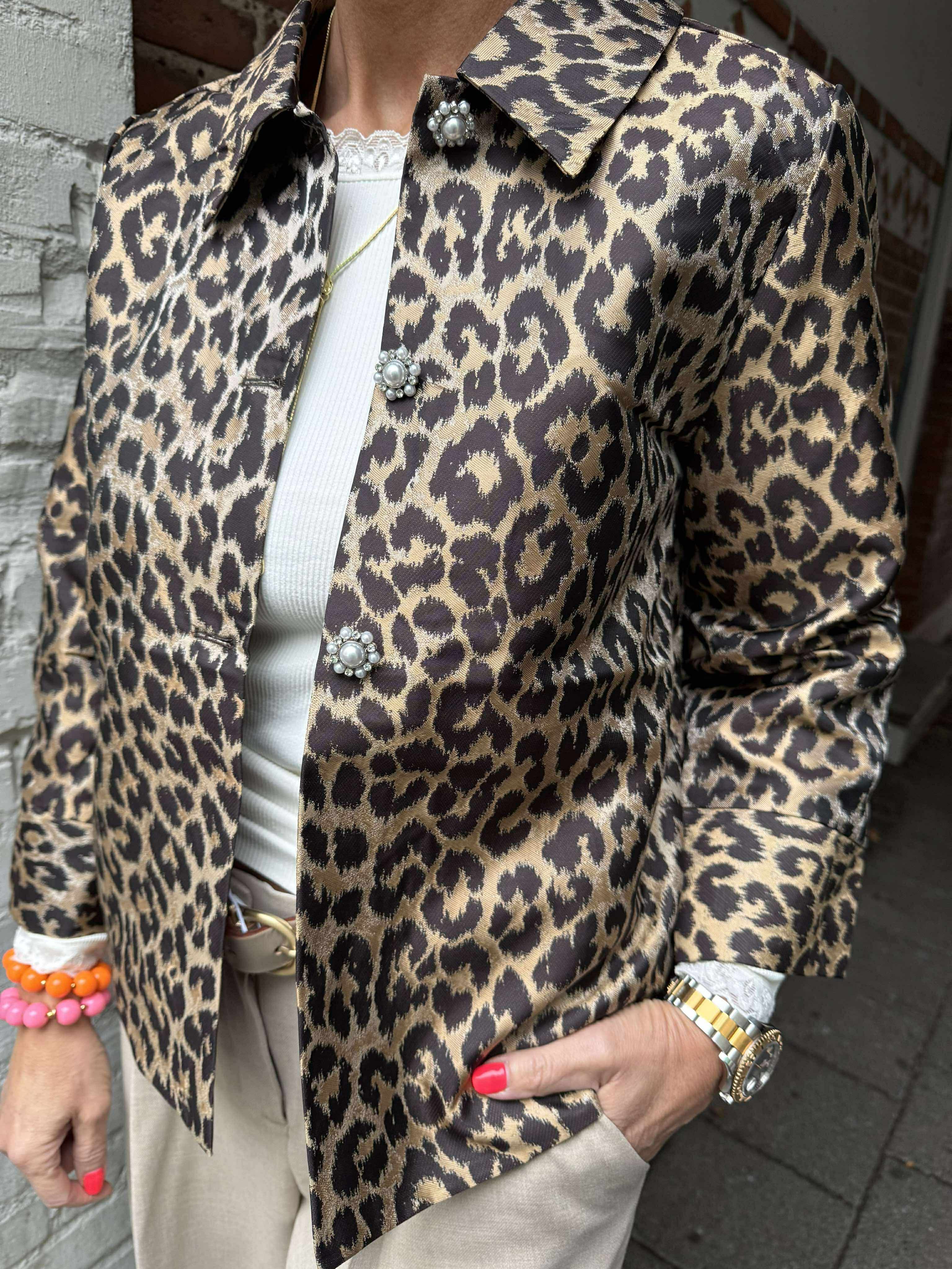 Carol Muxi Jacket - Leopard