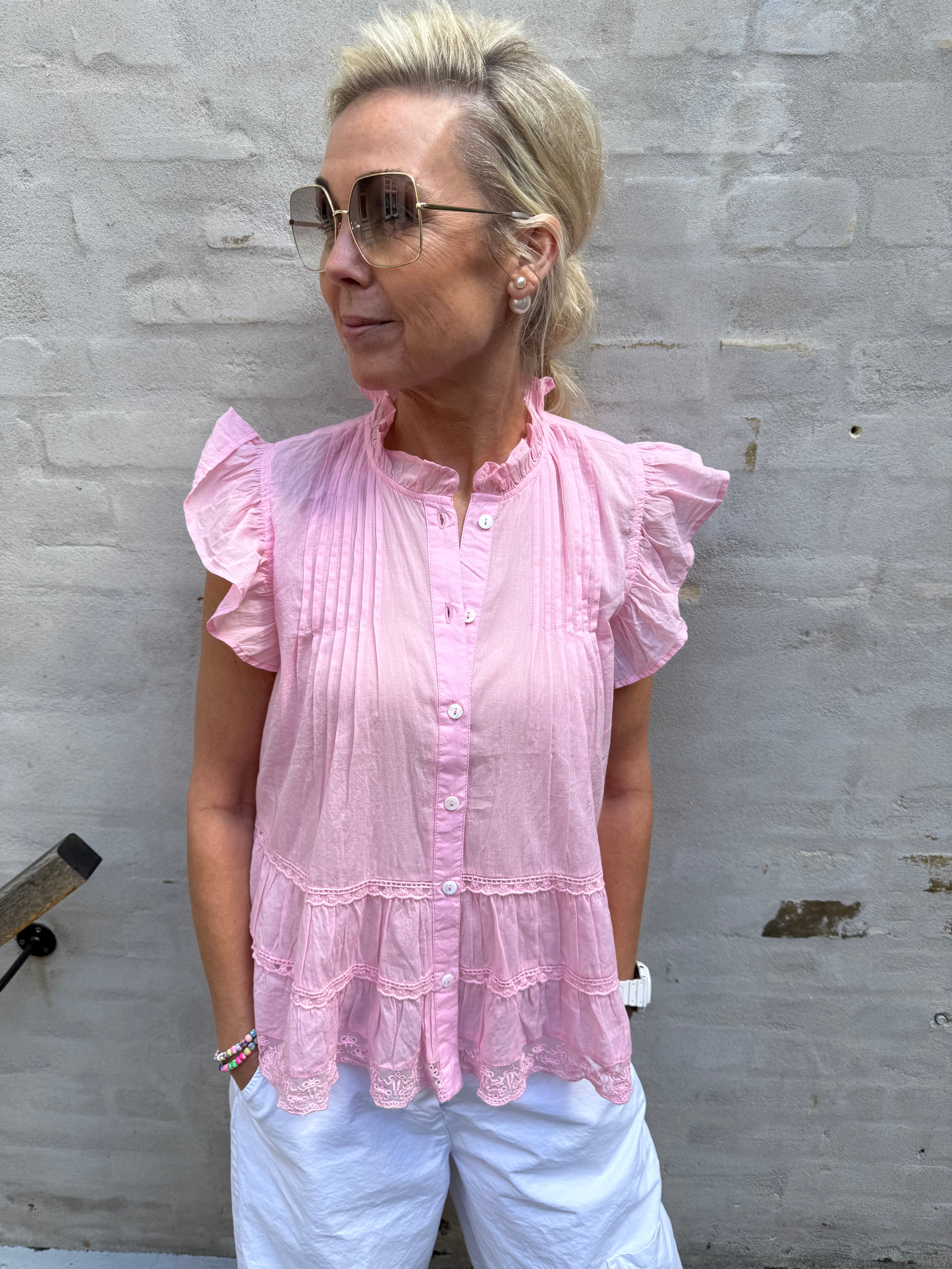 Audrey Top - Light Pink