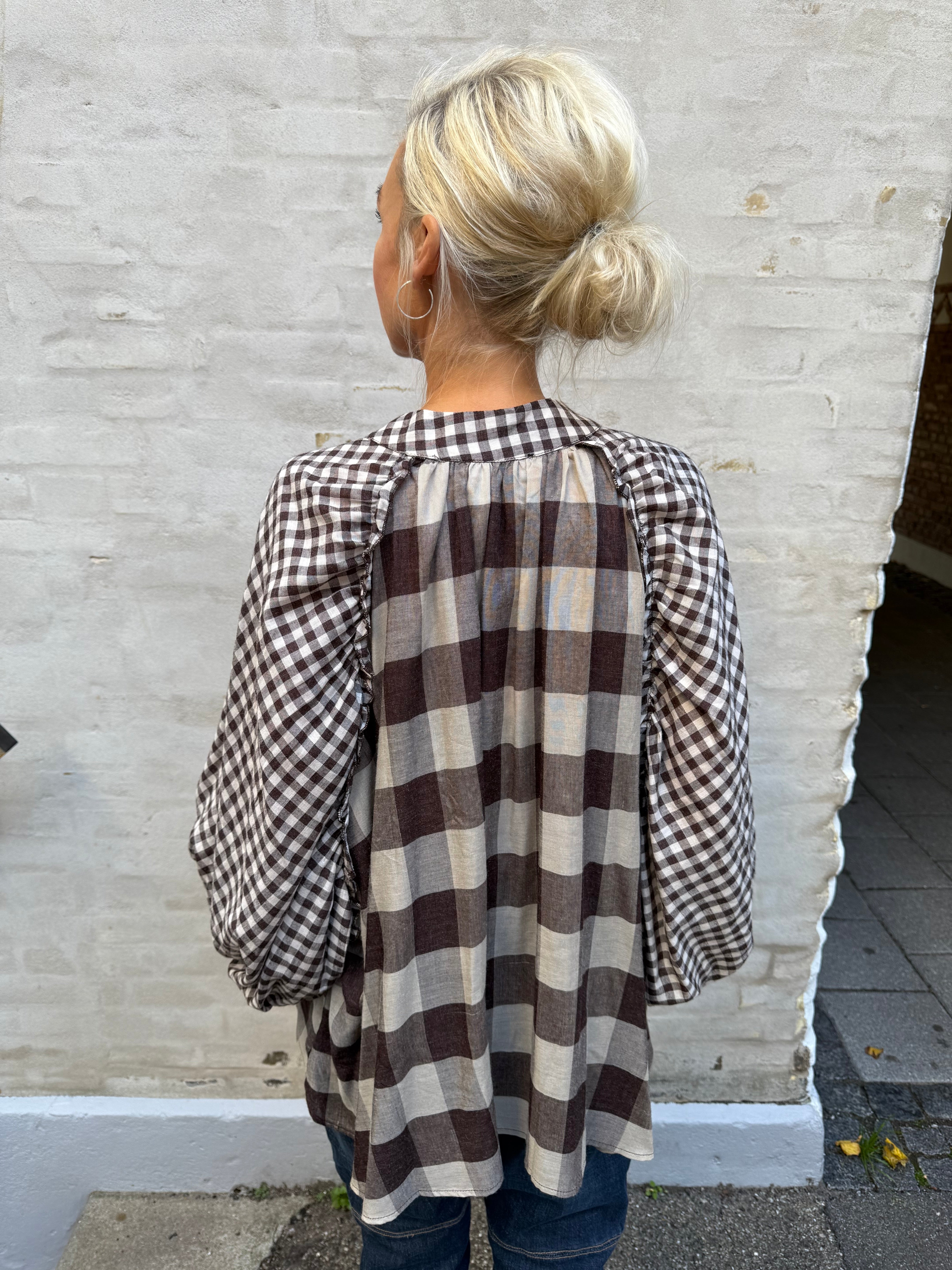 Camica Shirt - Brown Check