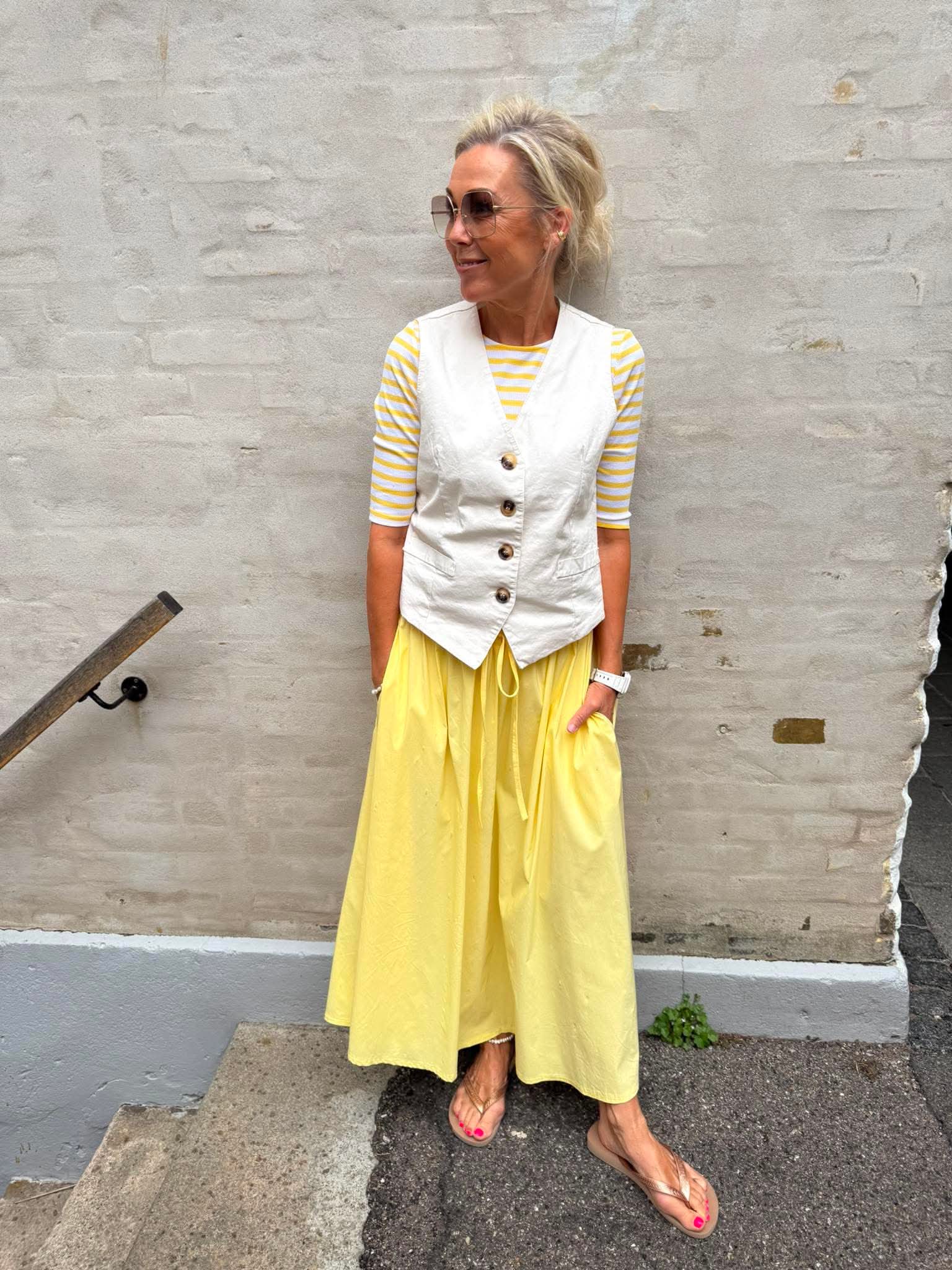 Pomeline Skirt - Yellow