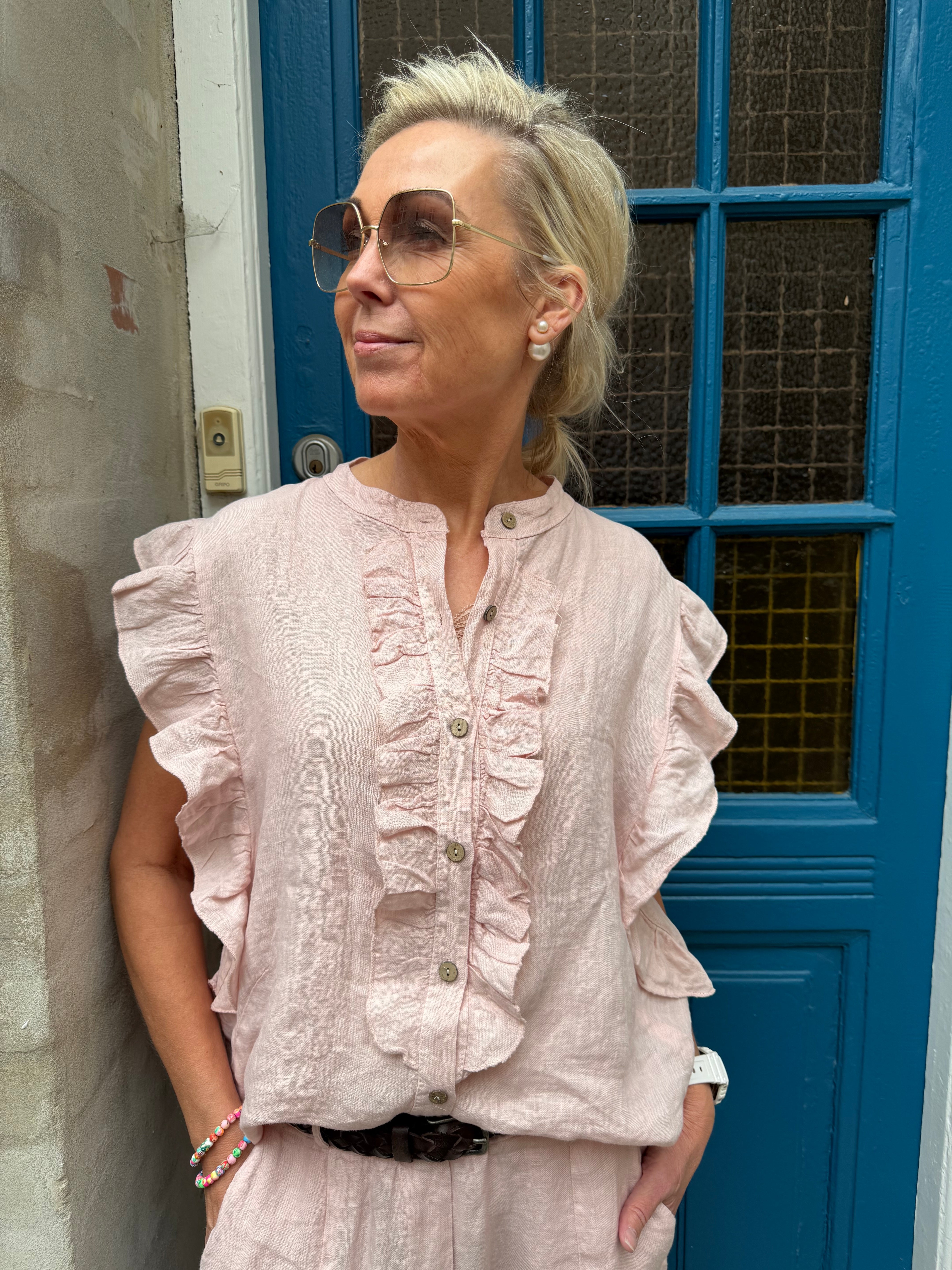 Karima Top - Cipria