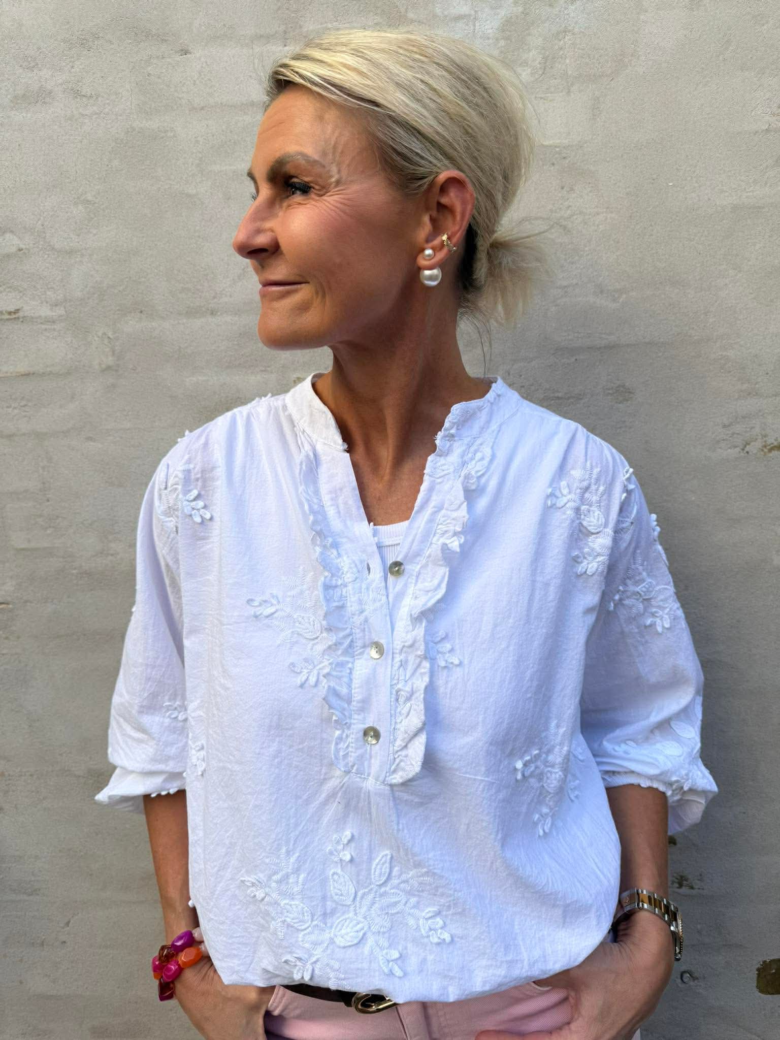 Annika Blouse - White