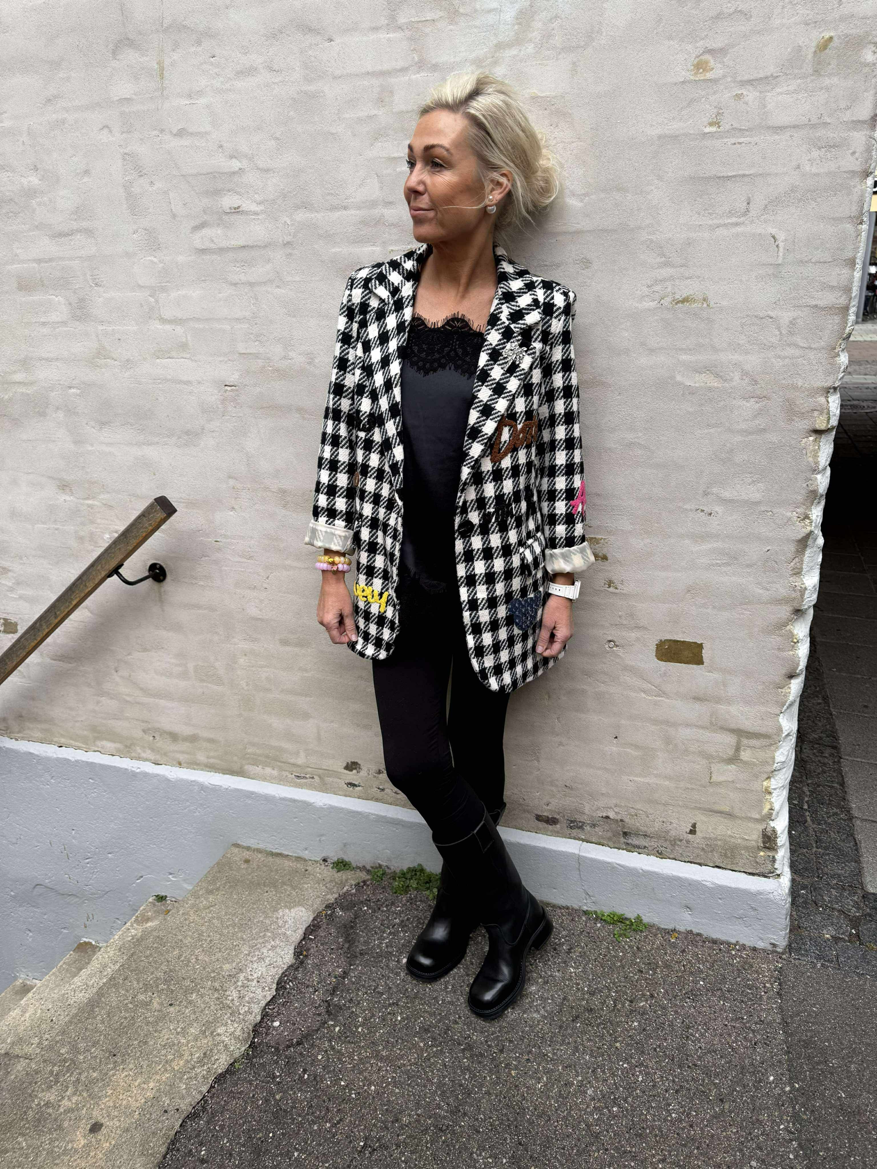 How to date Blazer - Black Check