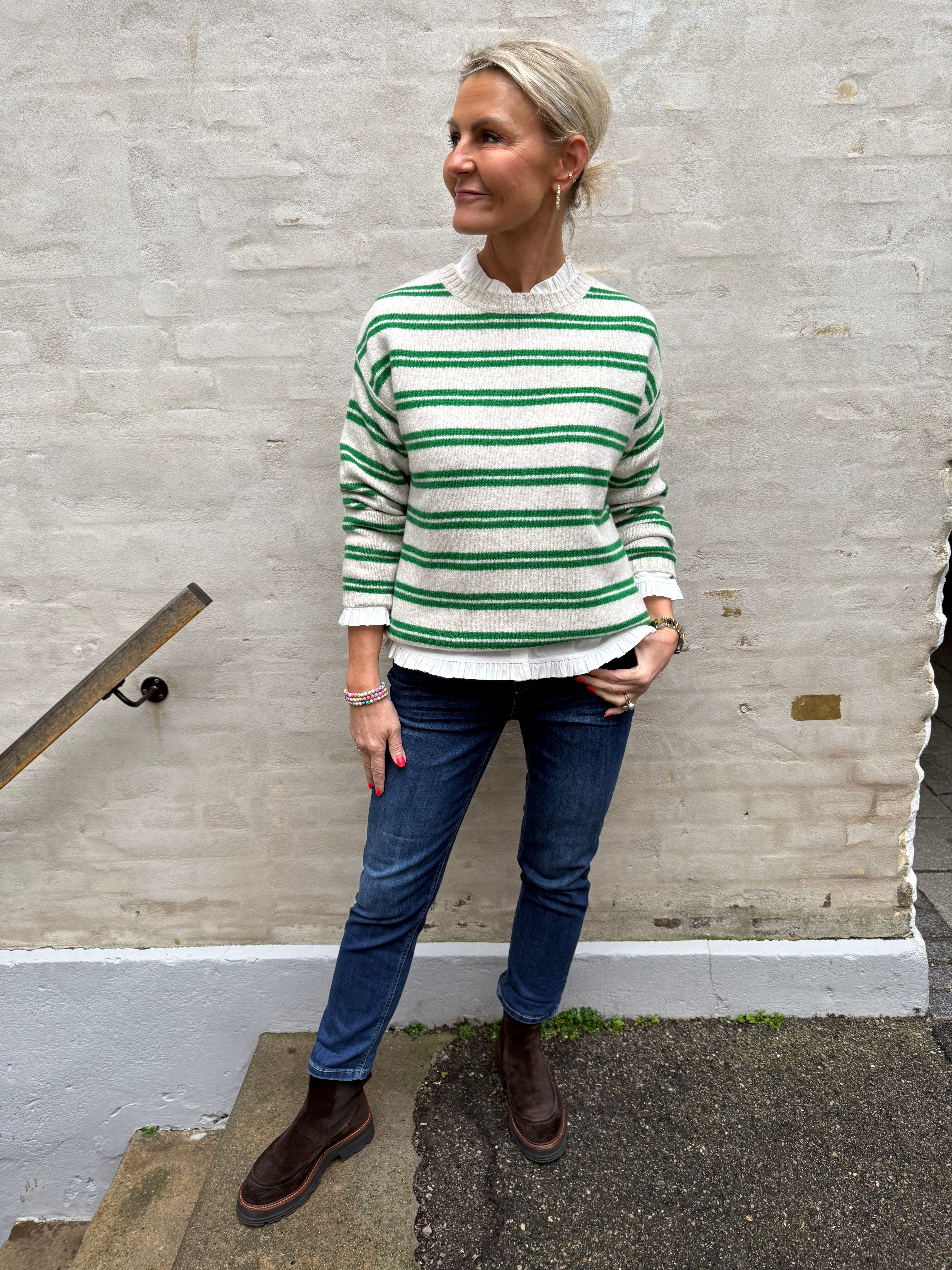 Khai Two Stripe Knit - Amazon