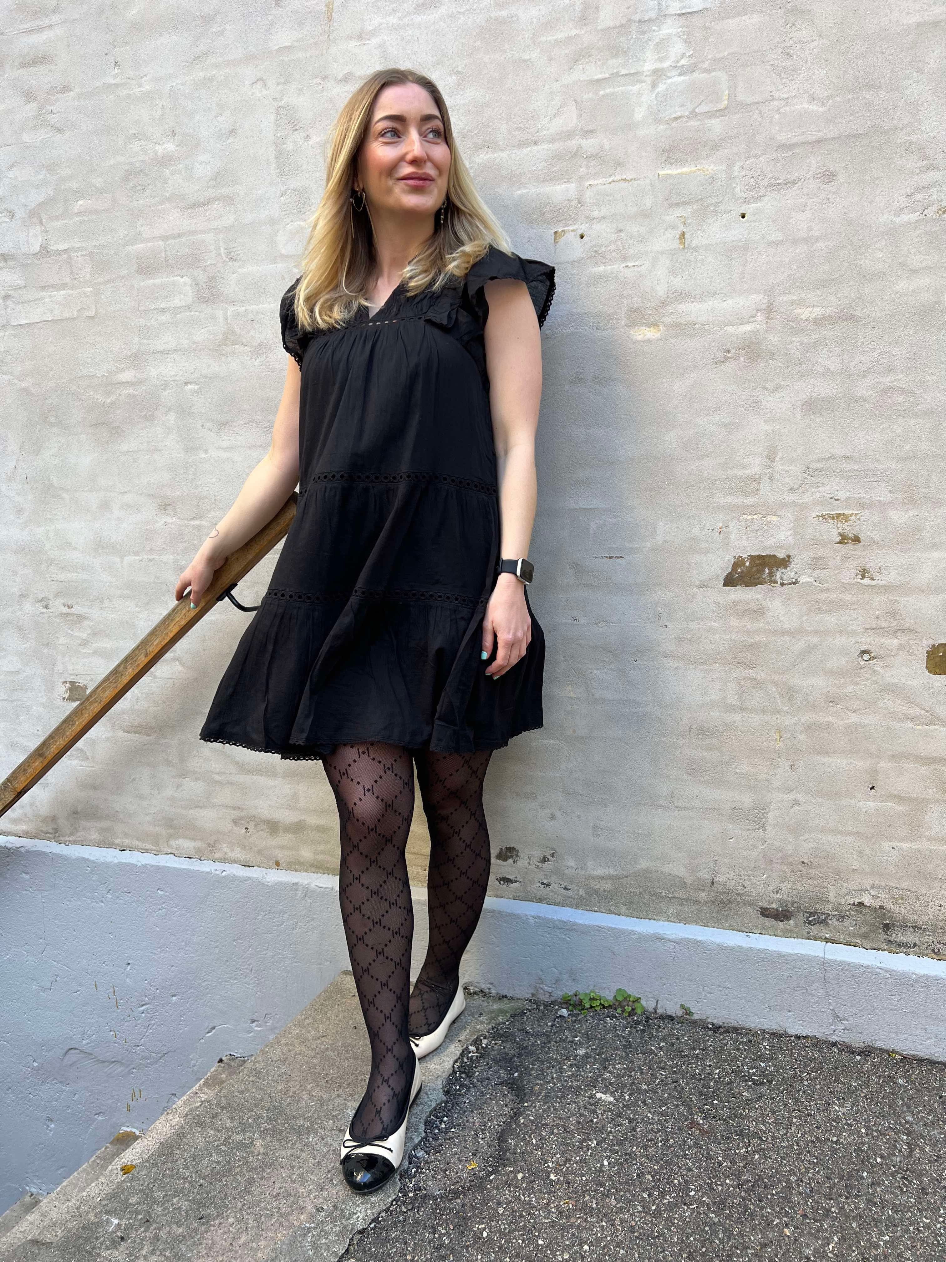 Jamma Voile dress black