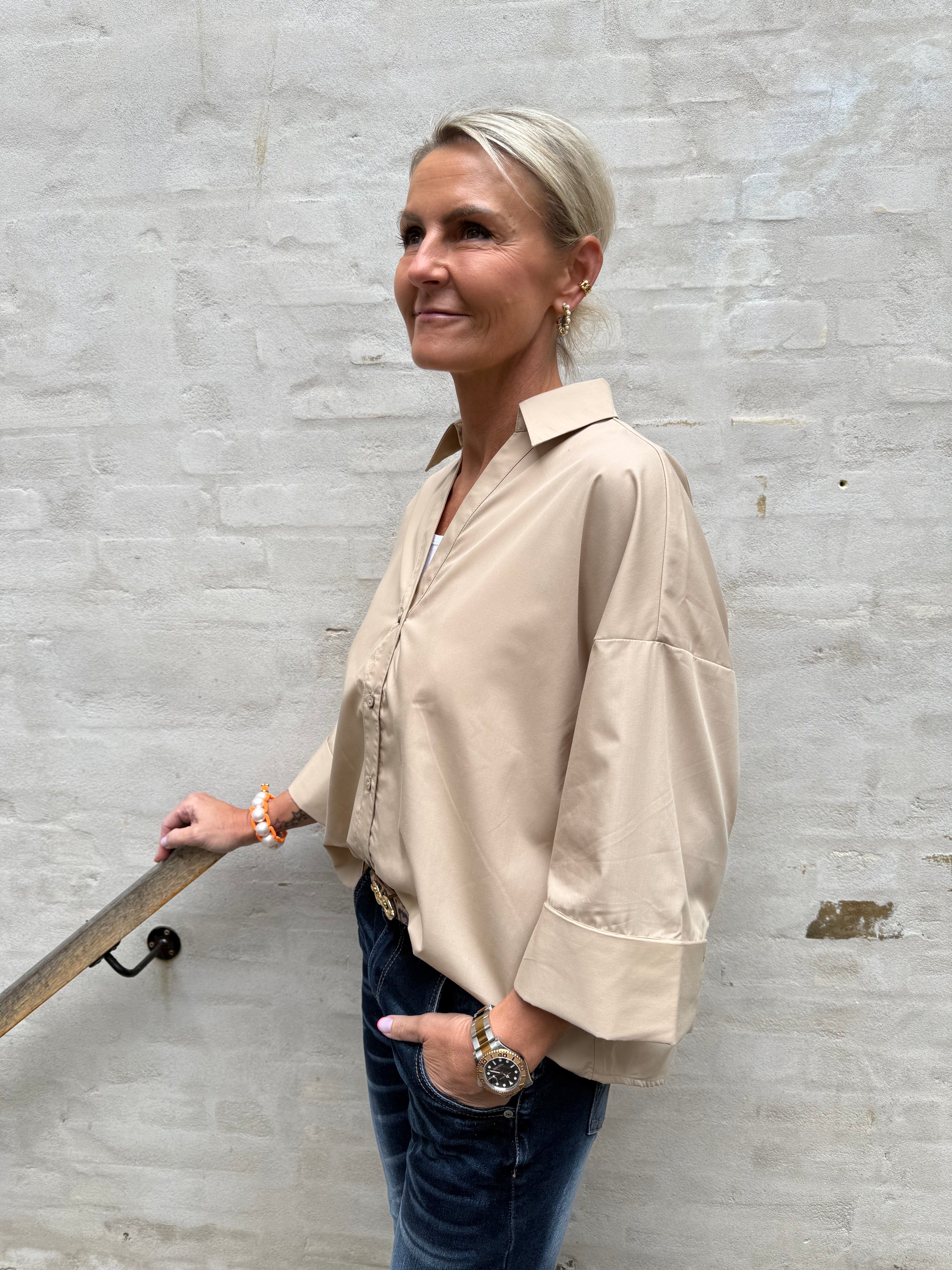 Augusta Shirt - Nougat