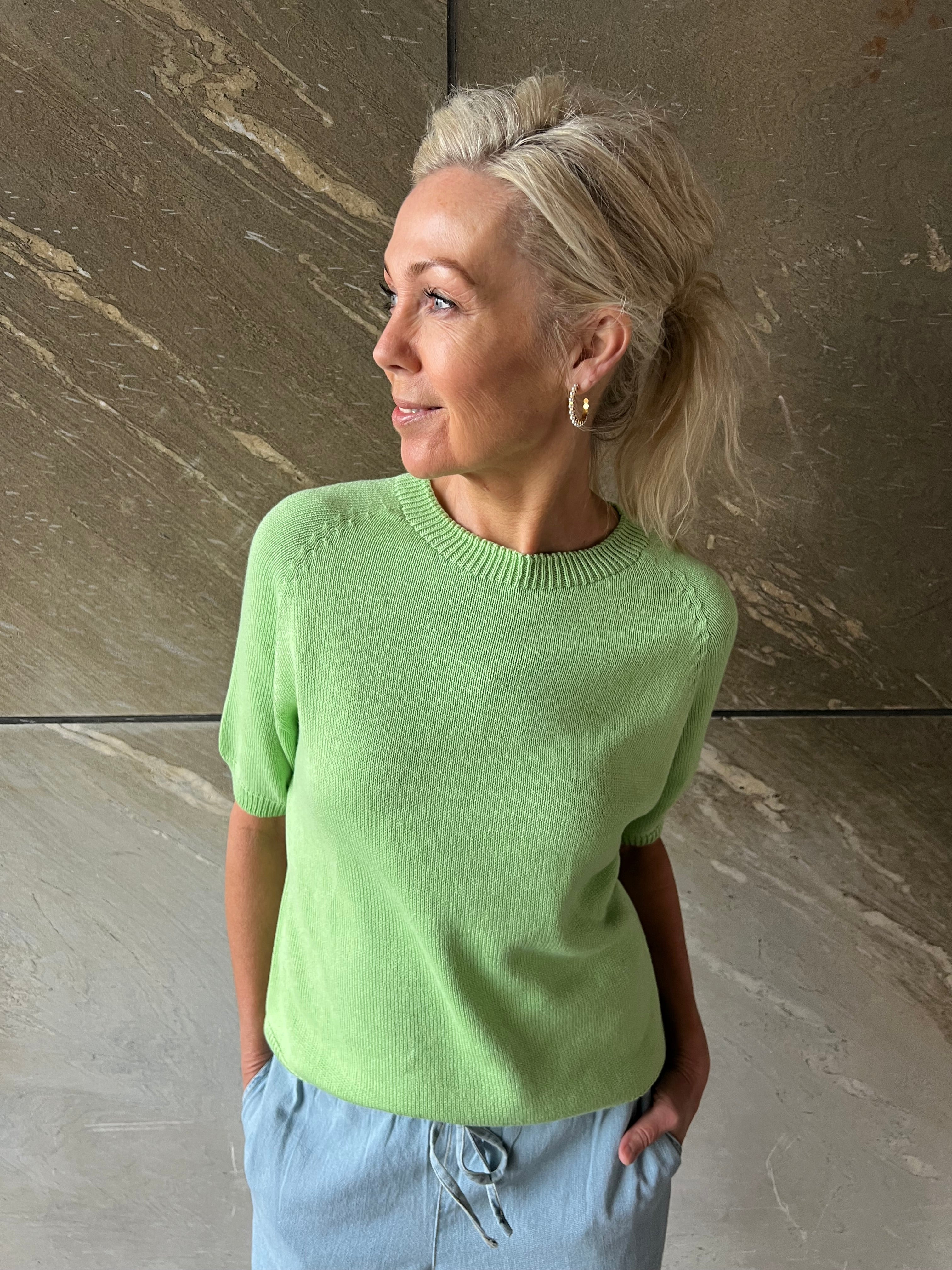Blanca knit mint