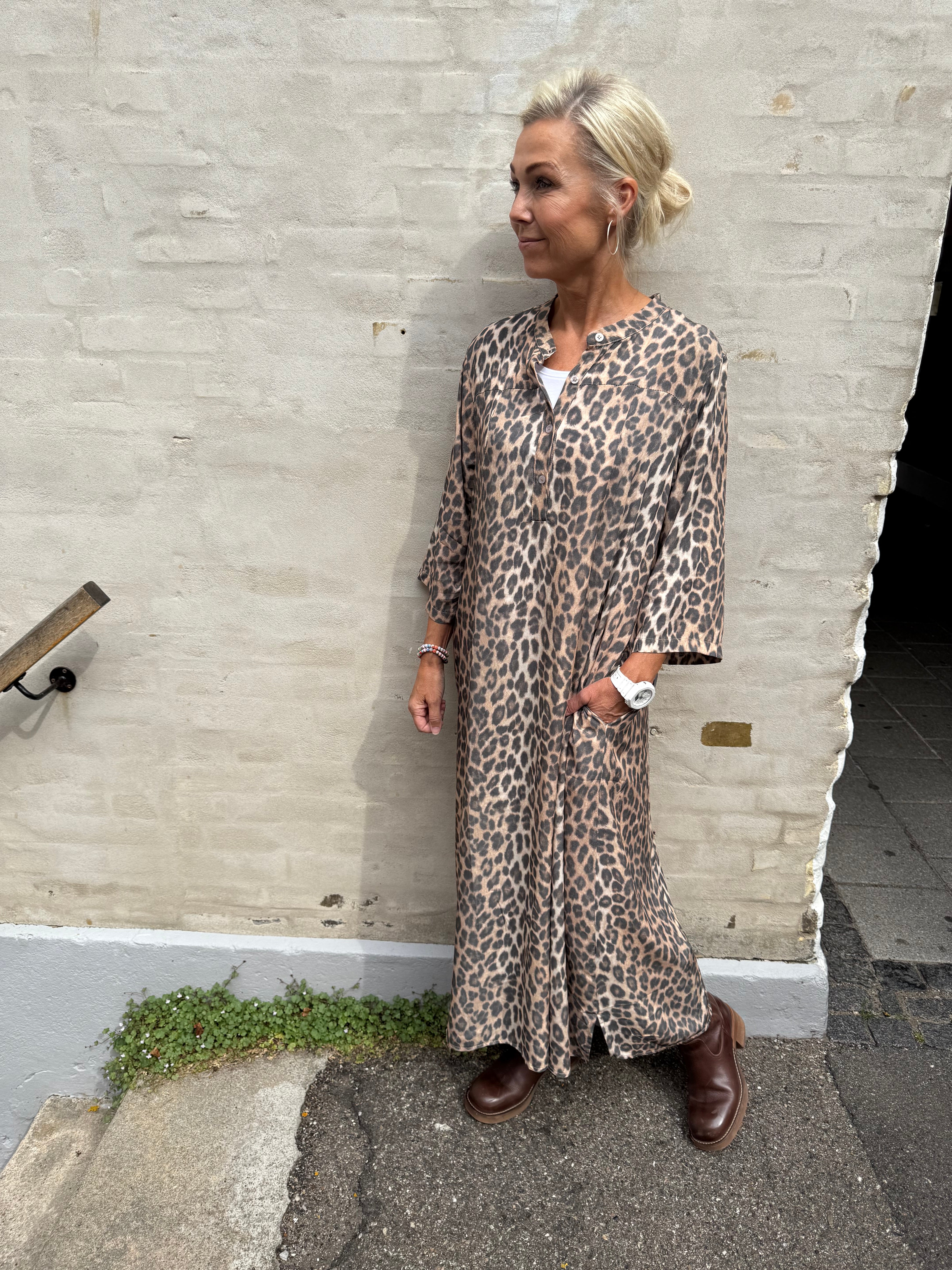 KENNA shirt dress - Leo