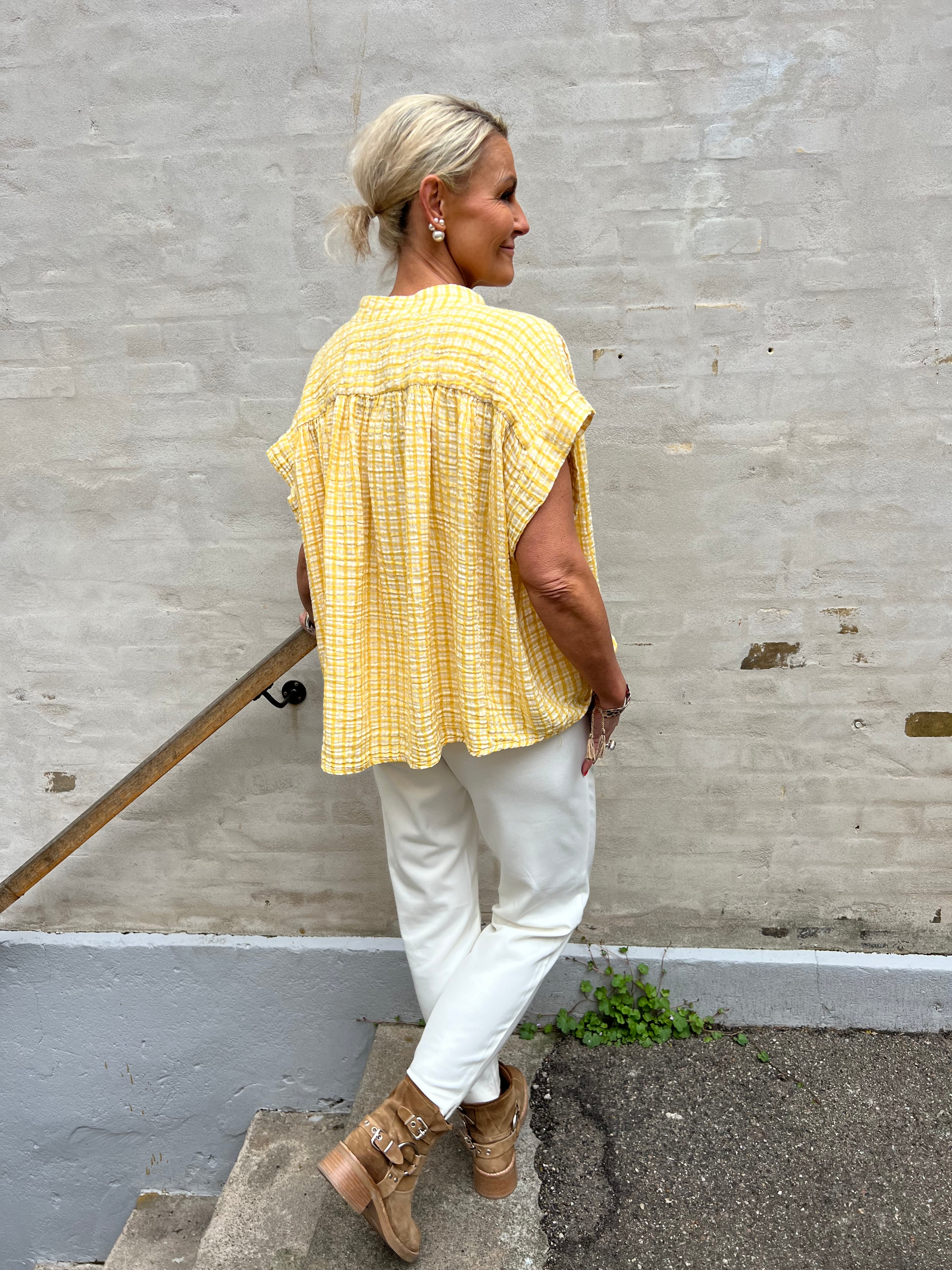 Roma blouse yellow