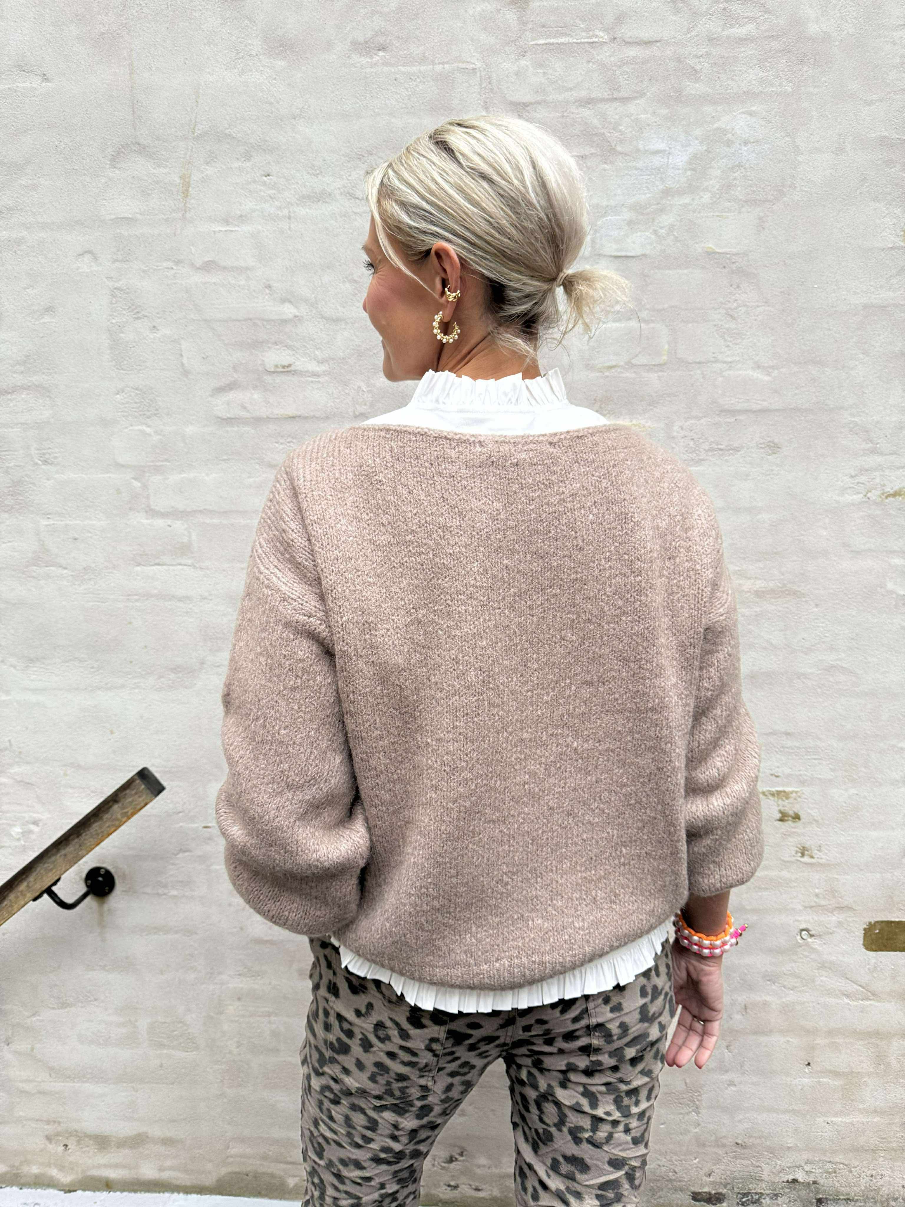 Rosa Knit - Tortora