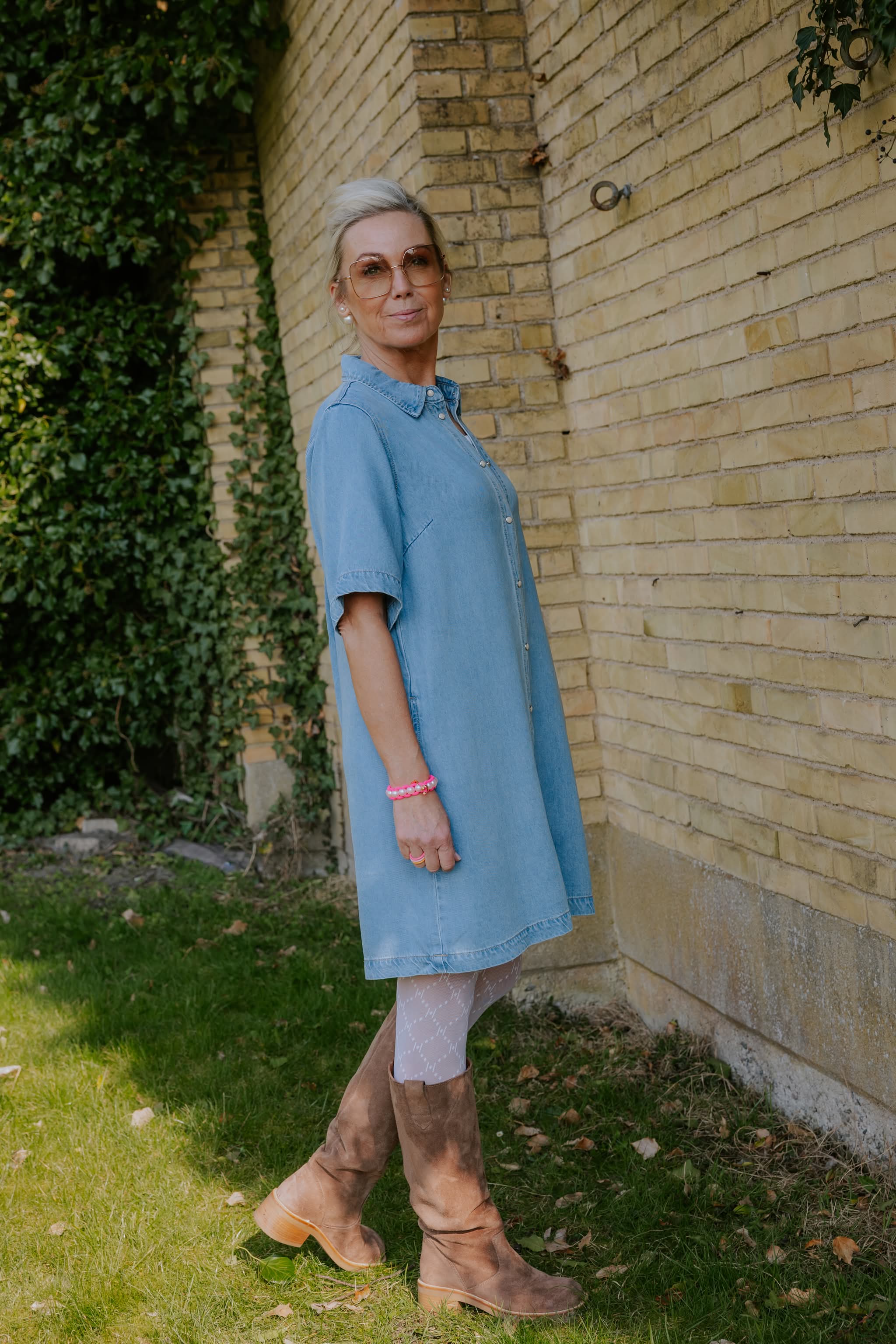 DRESS DRESS - Ljusblå Denim