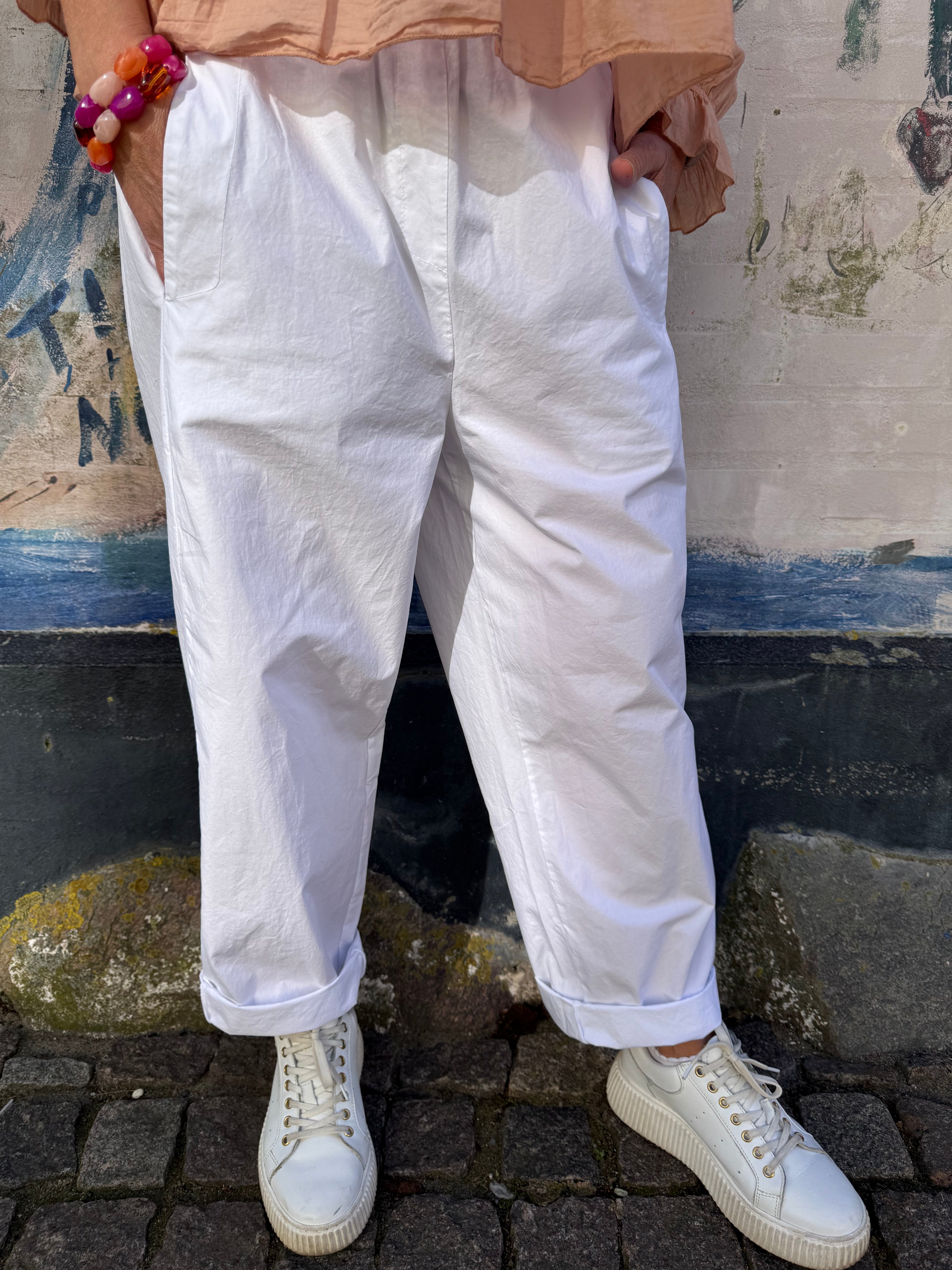 Gina Pants - Optical White