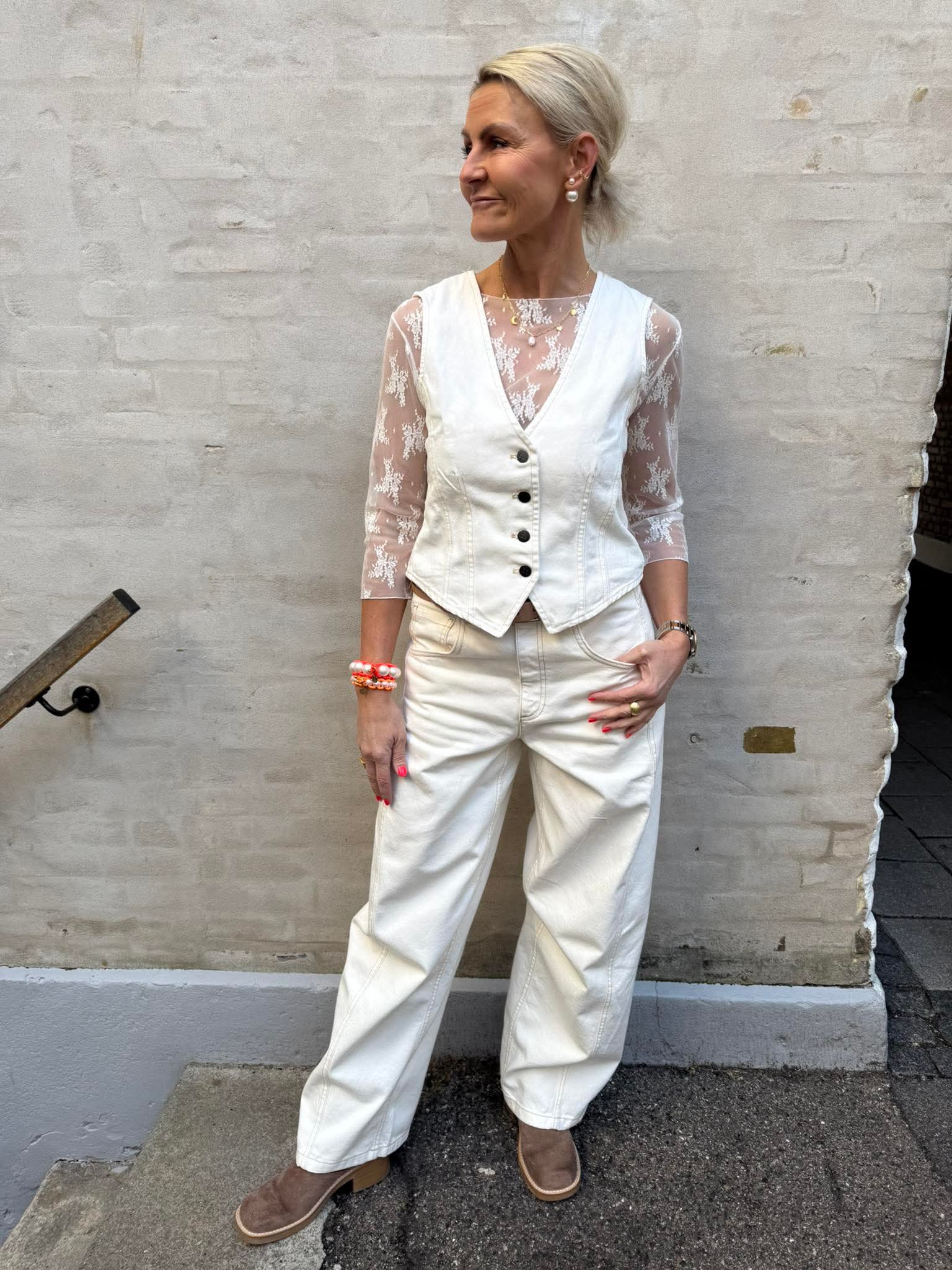 BernettaCC Pant - Bone