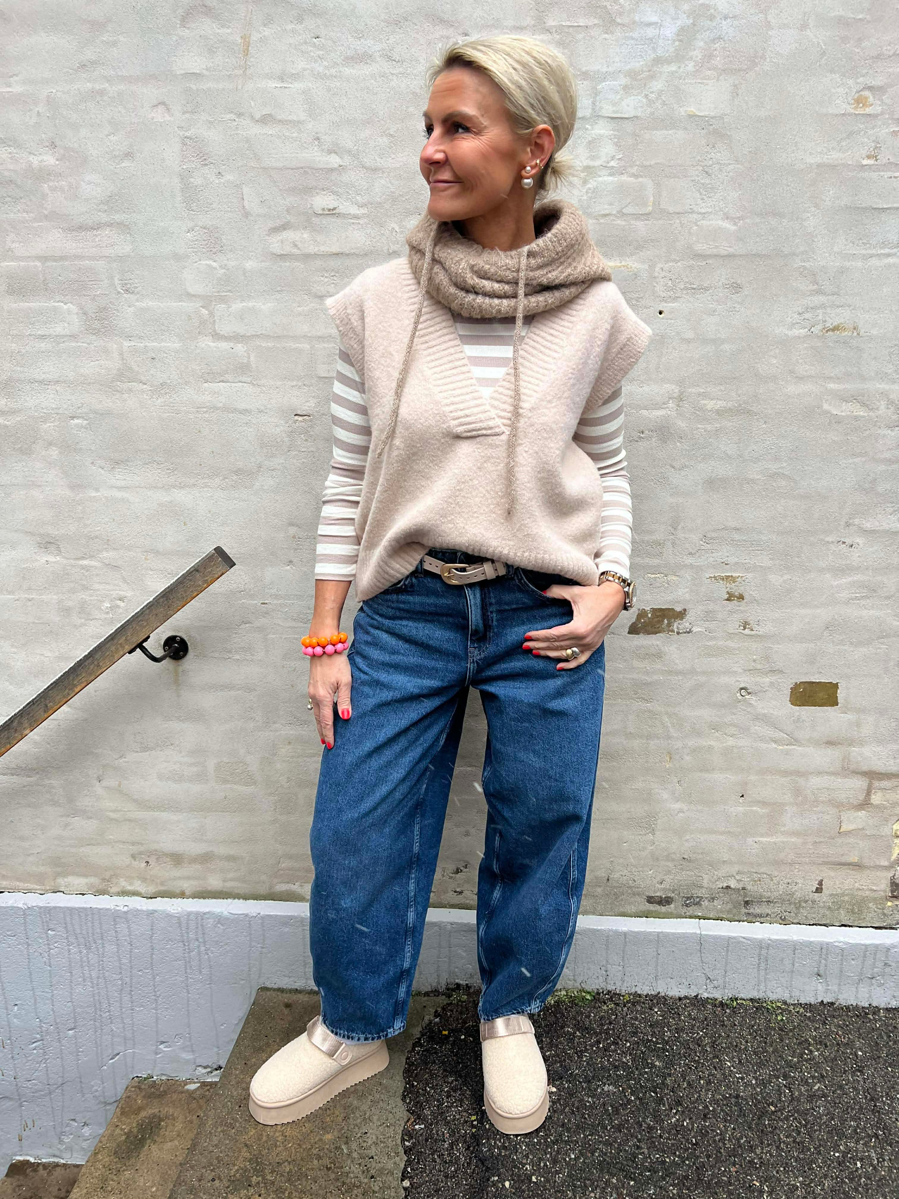 JDYSUSIE MW BARREL - Medium Blue Denim