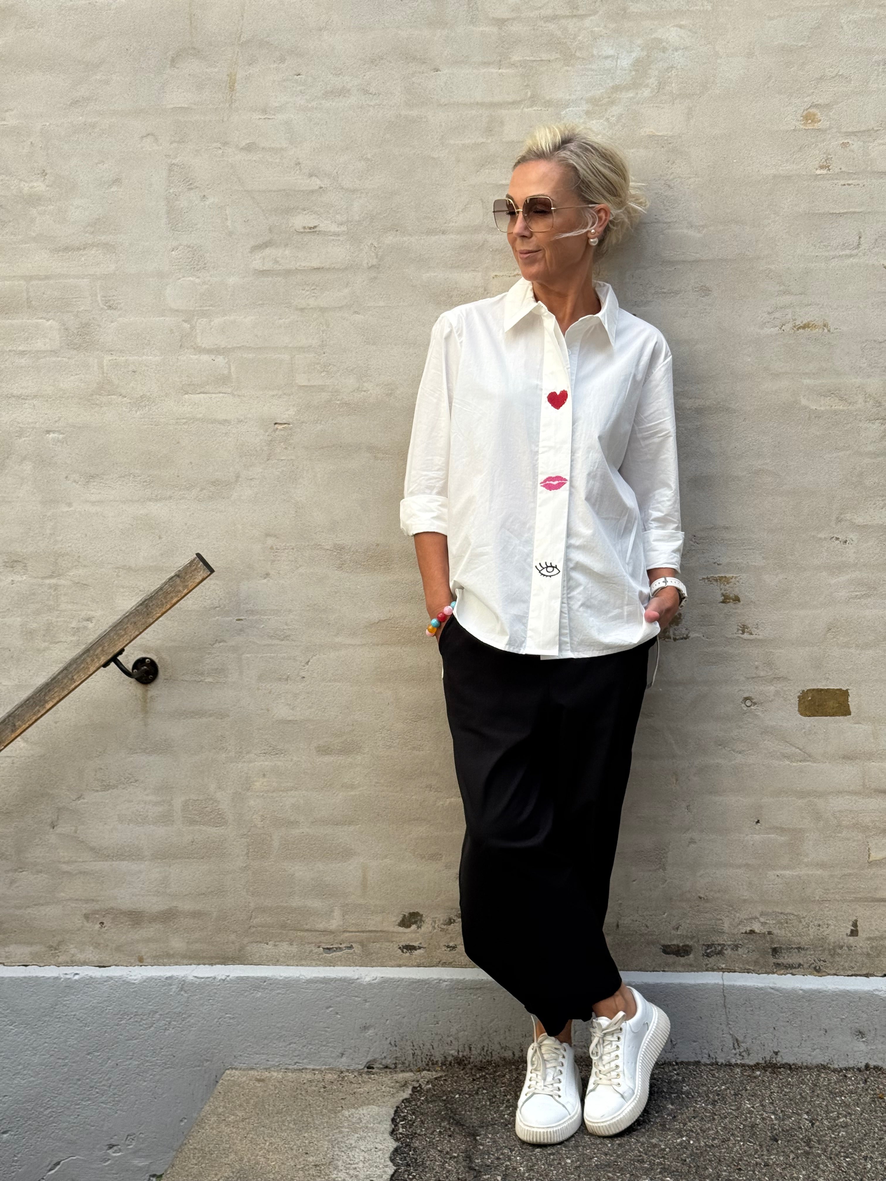 Odette Shirt - Spring Gardenia