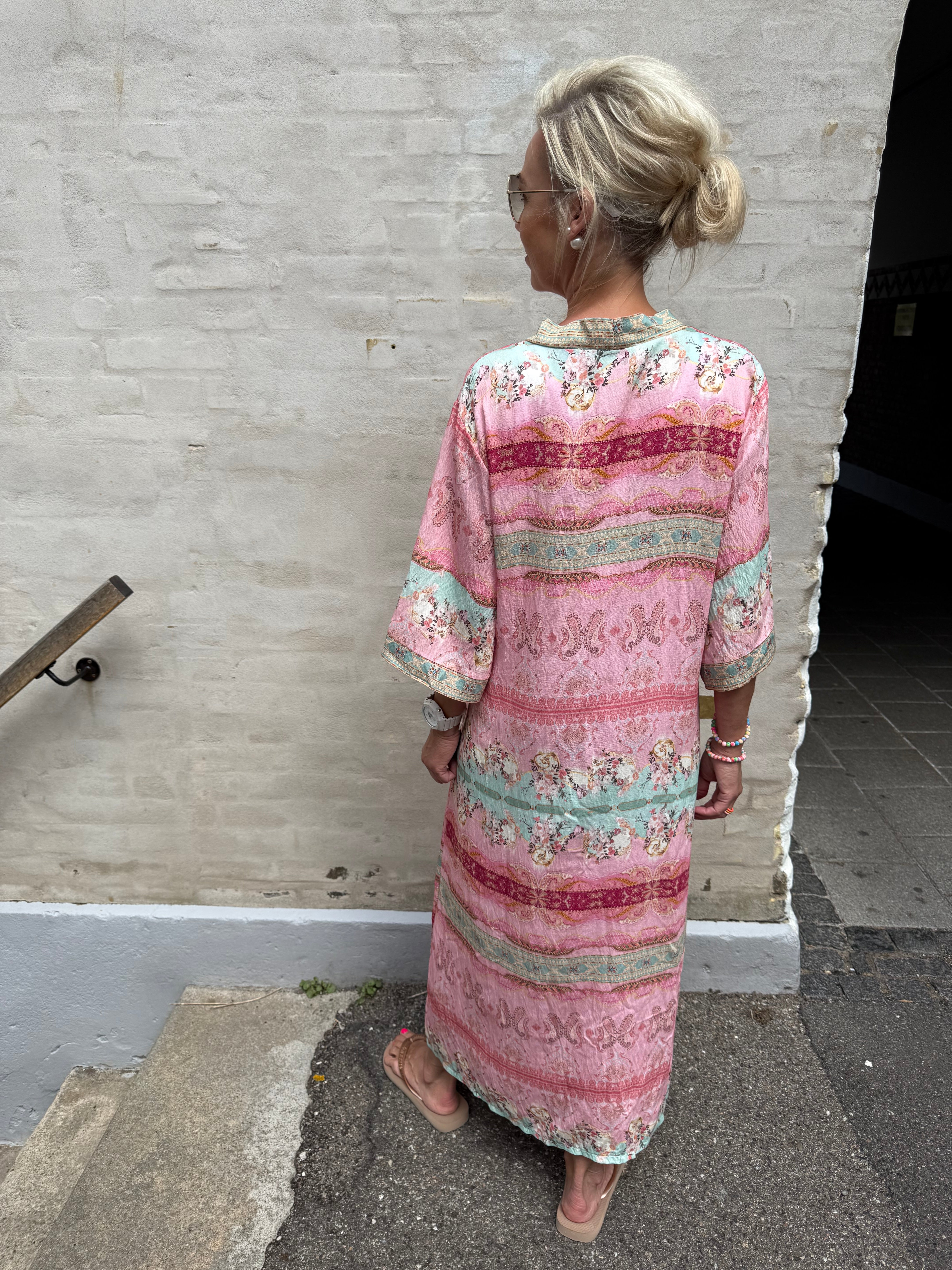 Stefania Dress - Rosa