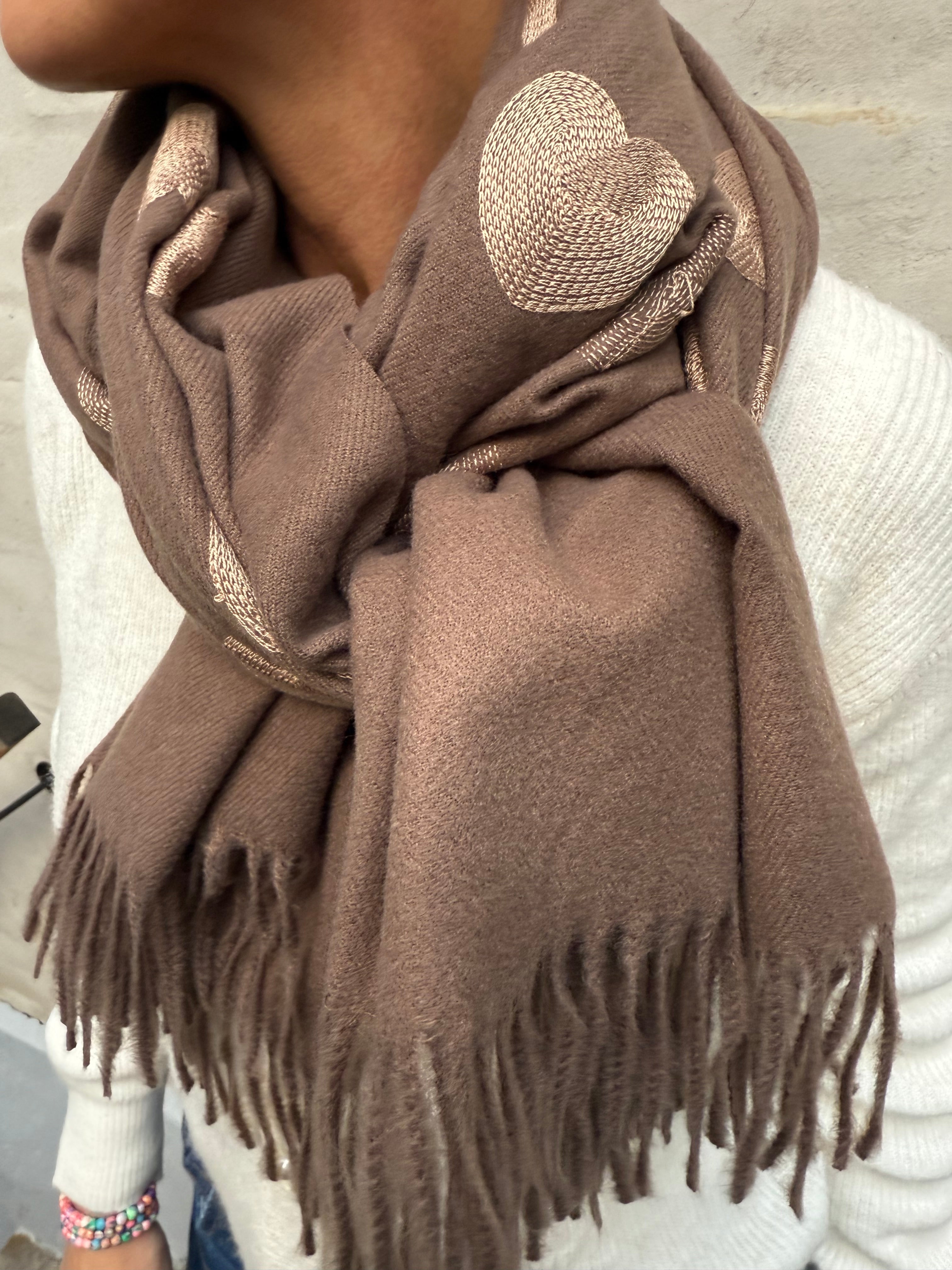 Amore Scarf - Taupe