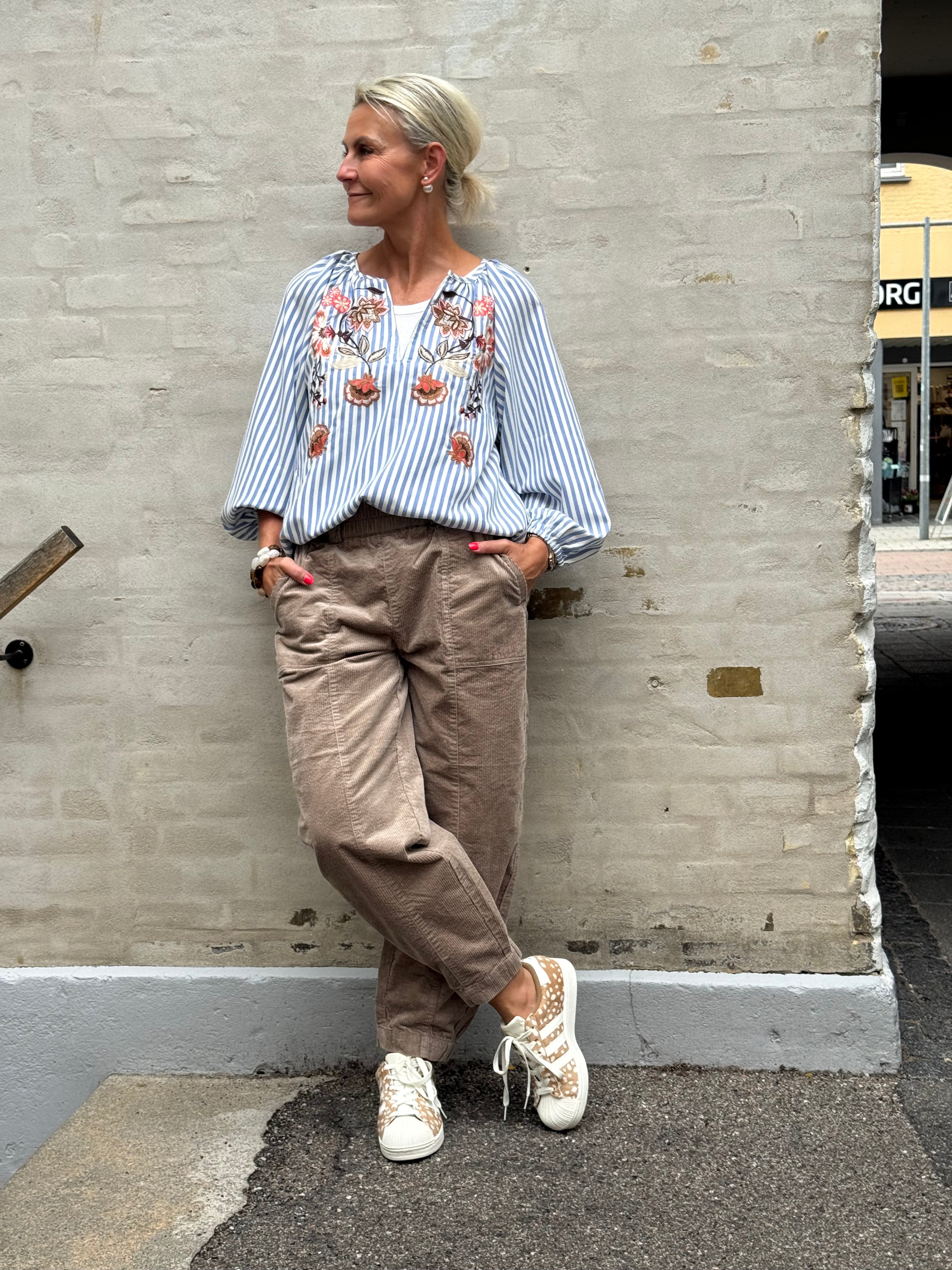Karlie Barrel High Waist - Sanded Amber
