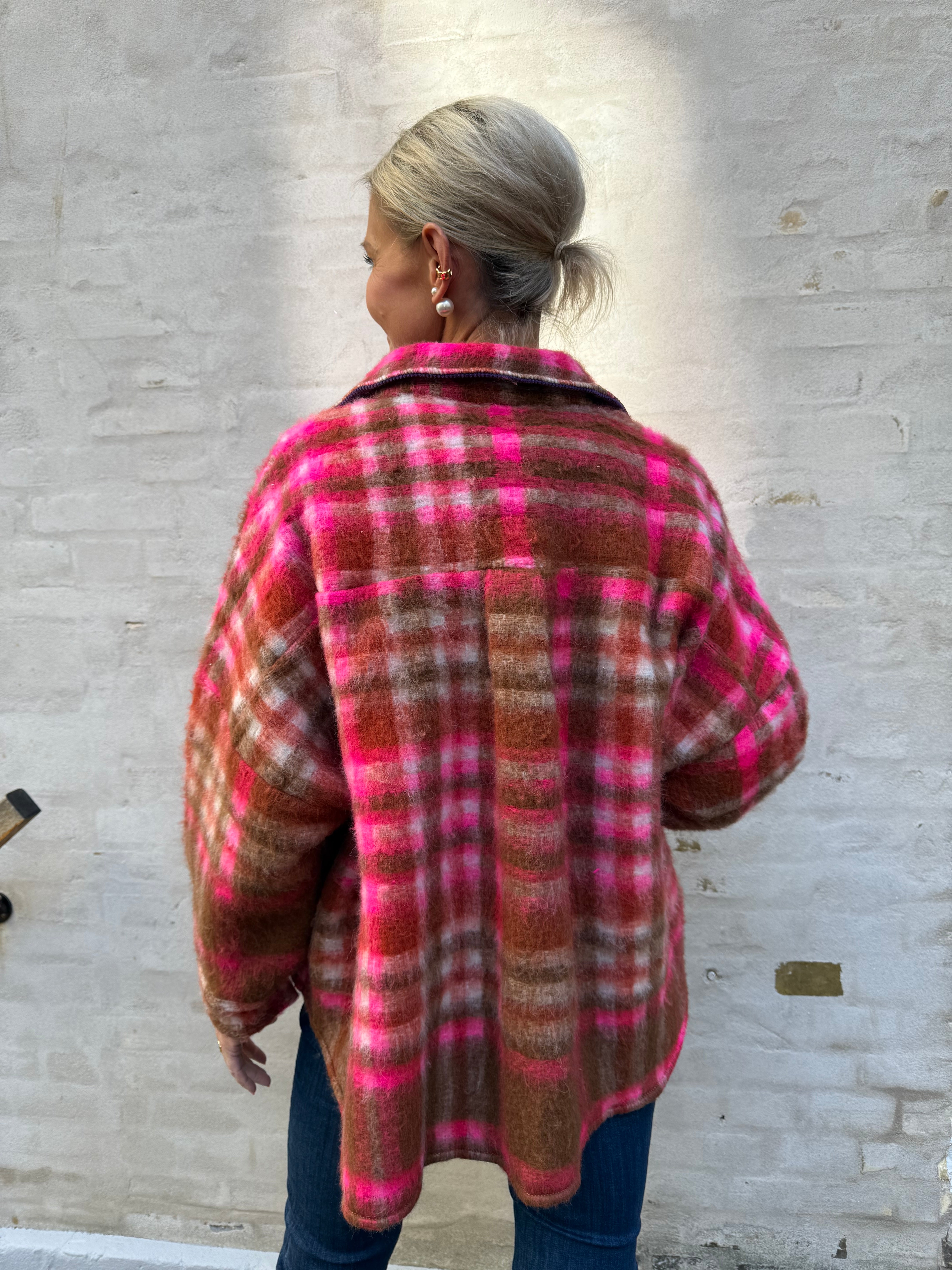 Giacca Jakke - Brown/Pink Check
