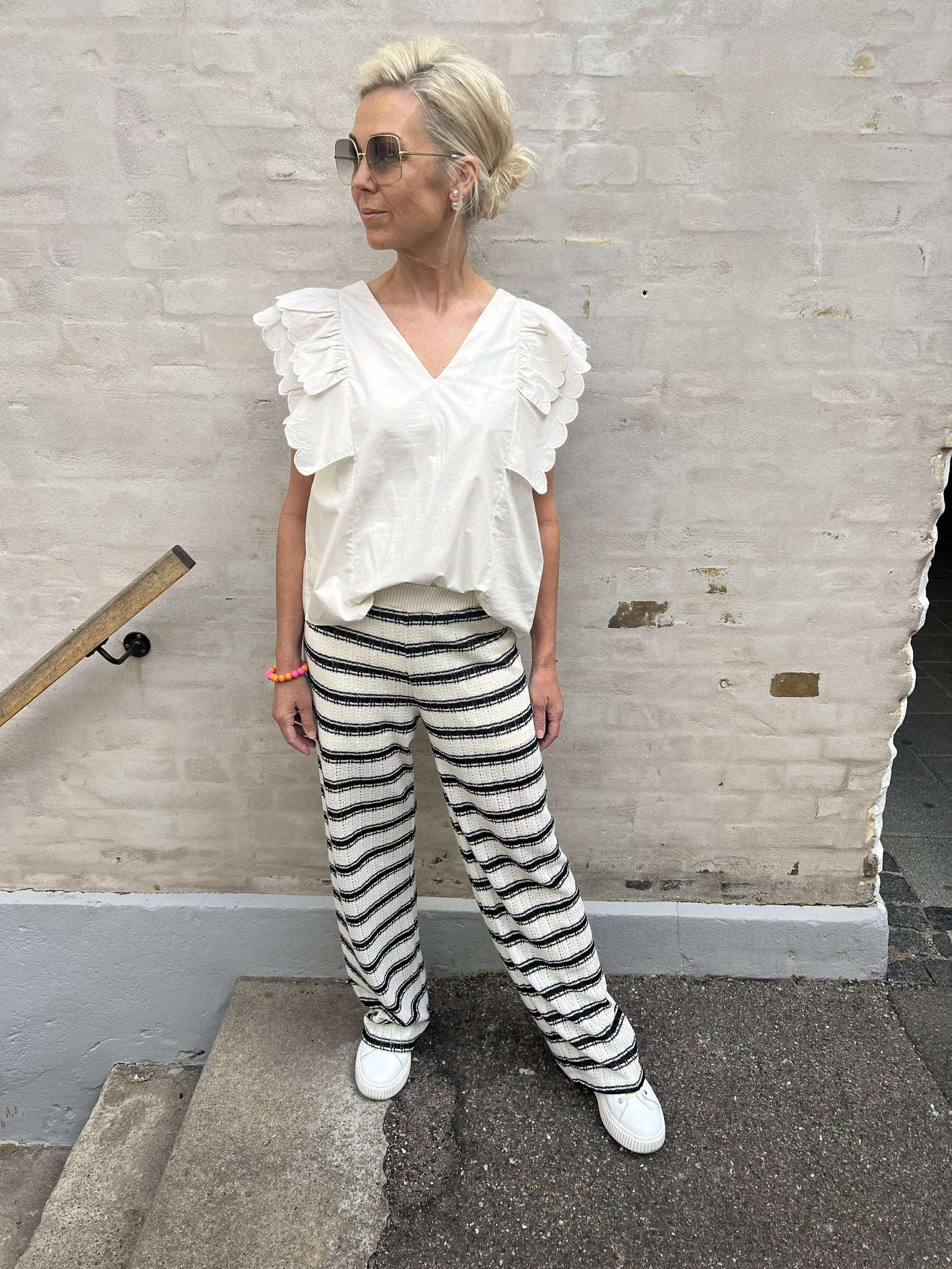 Hope Papaya nour s/s top white sand