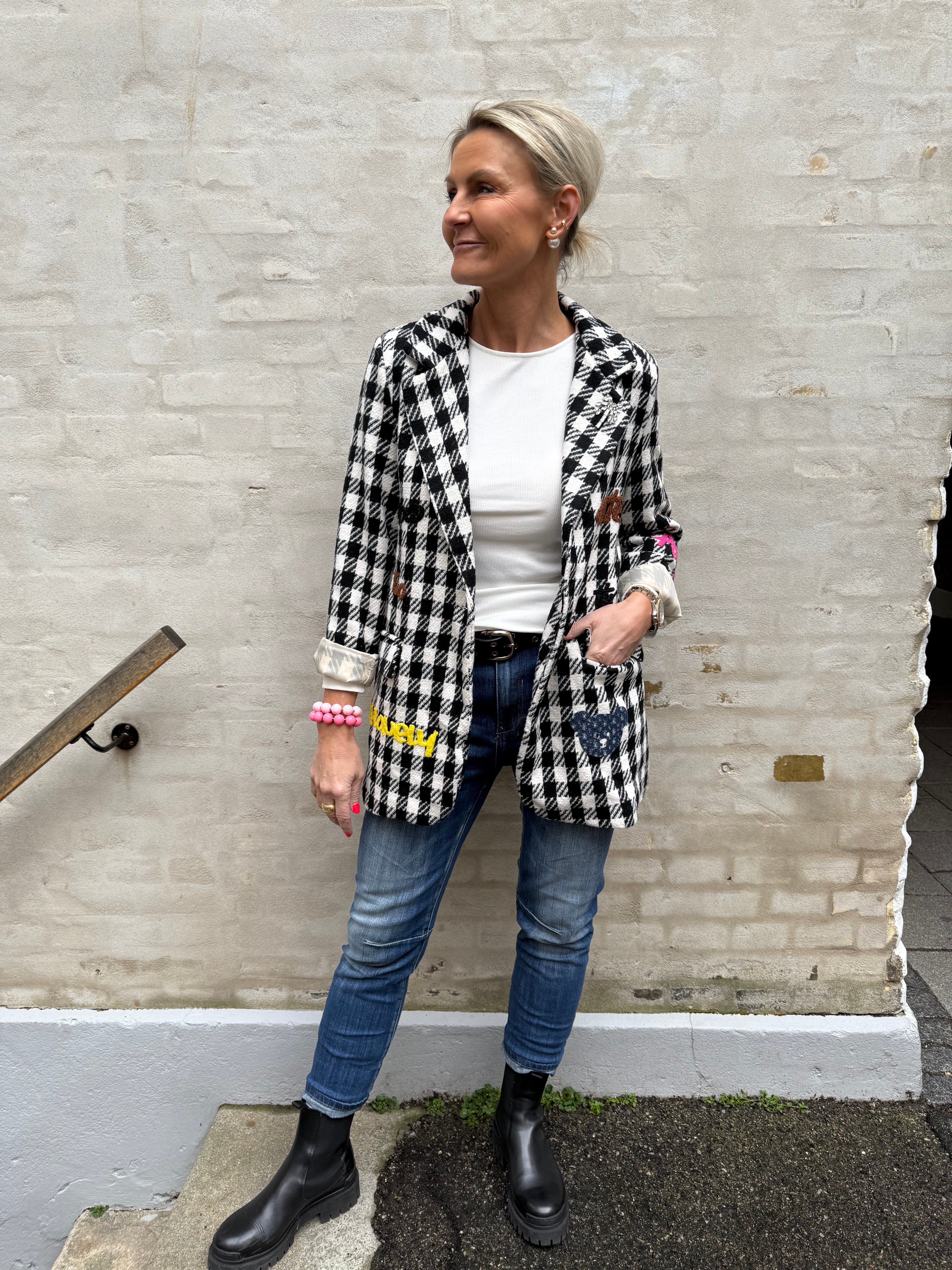 How to date Blazer - Black Check