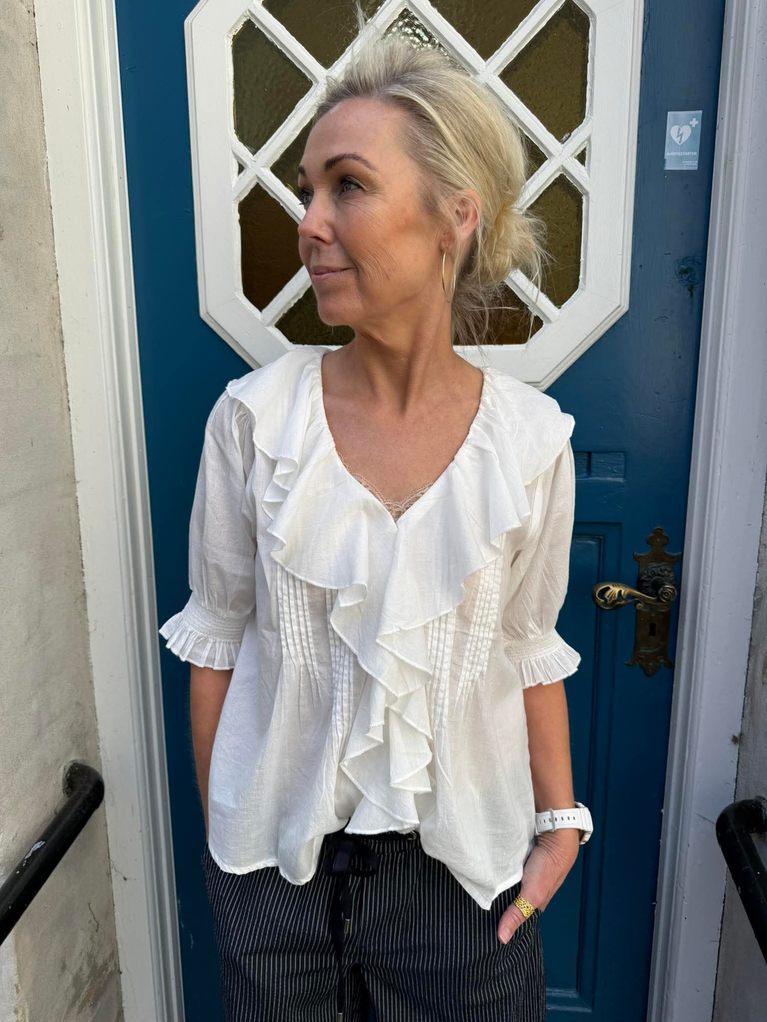 Musso Blouse - Spring Gardenia