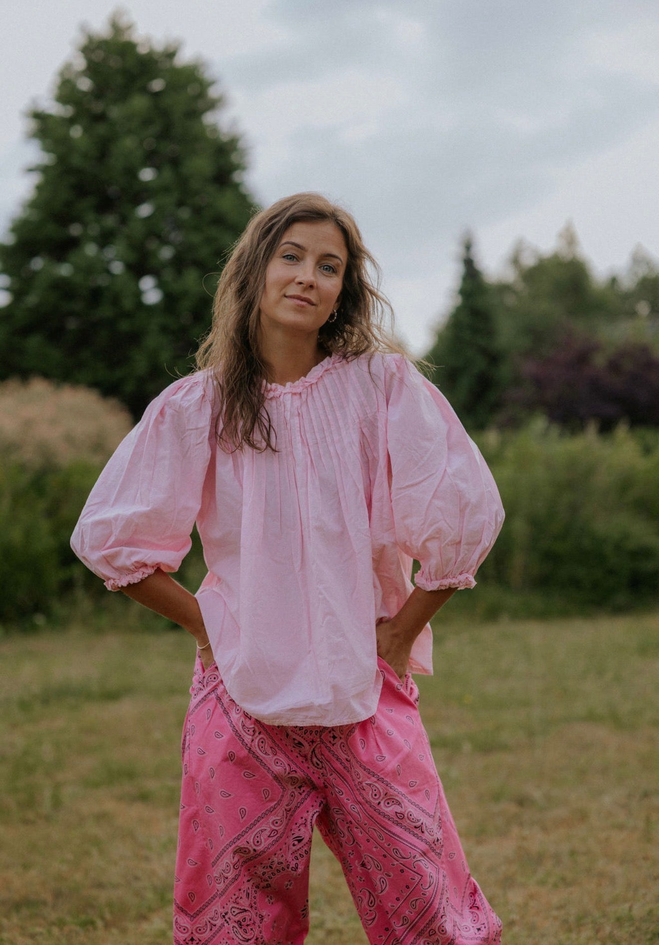 Magda Blouse - Confetto