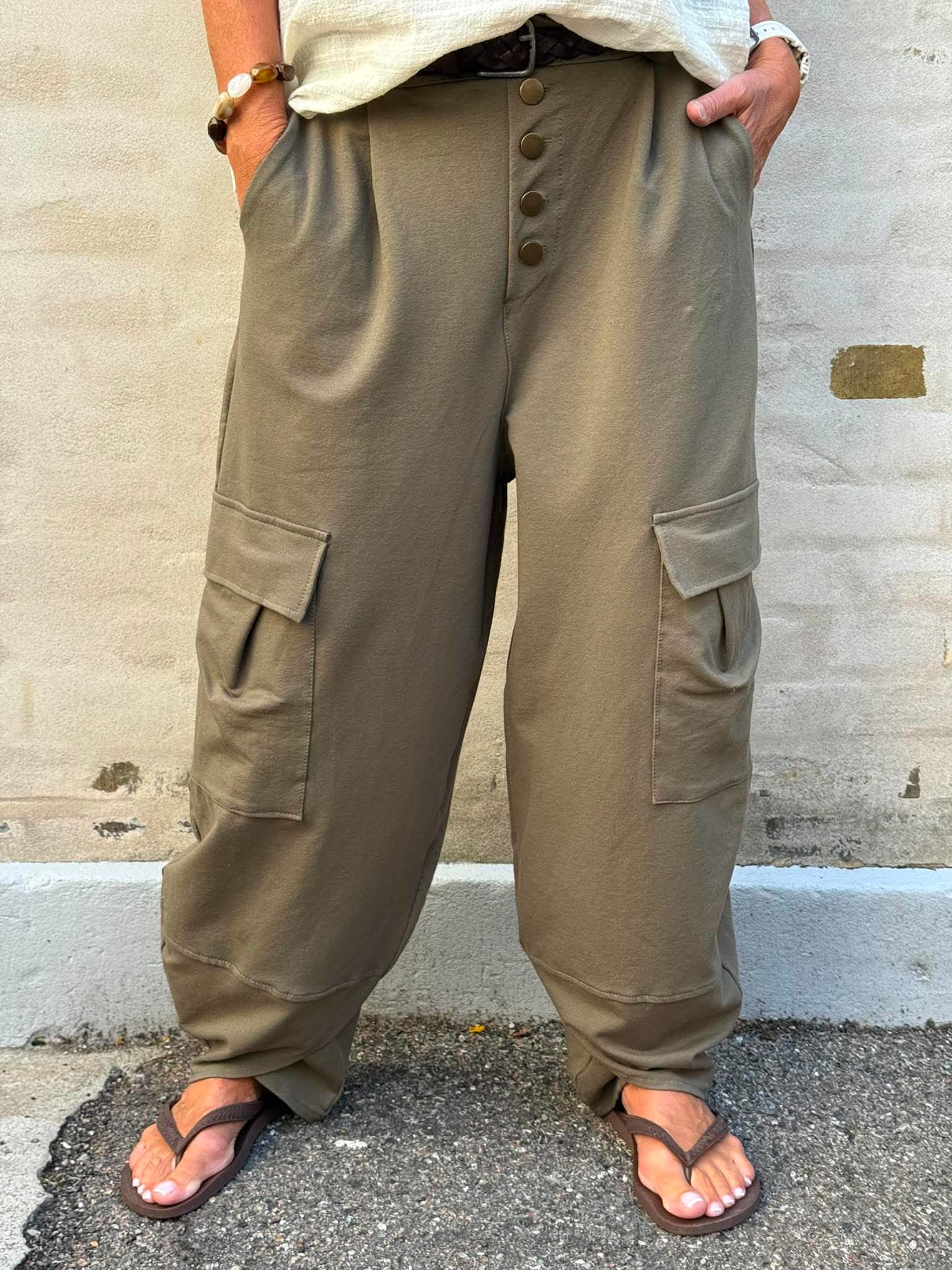 Amalfi Pants - Military