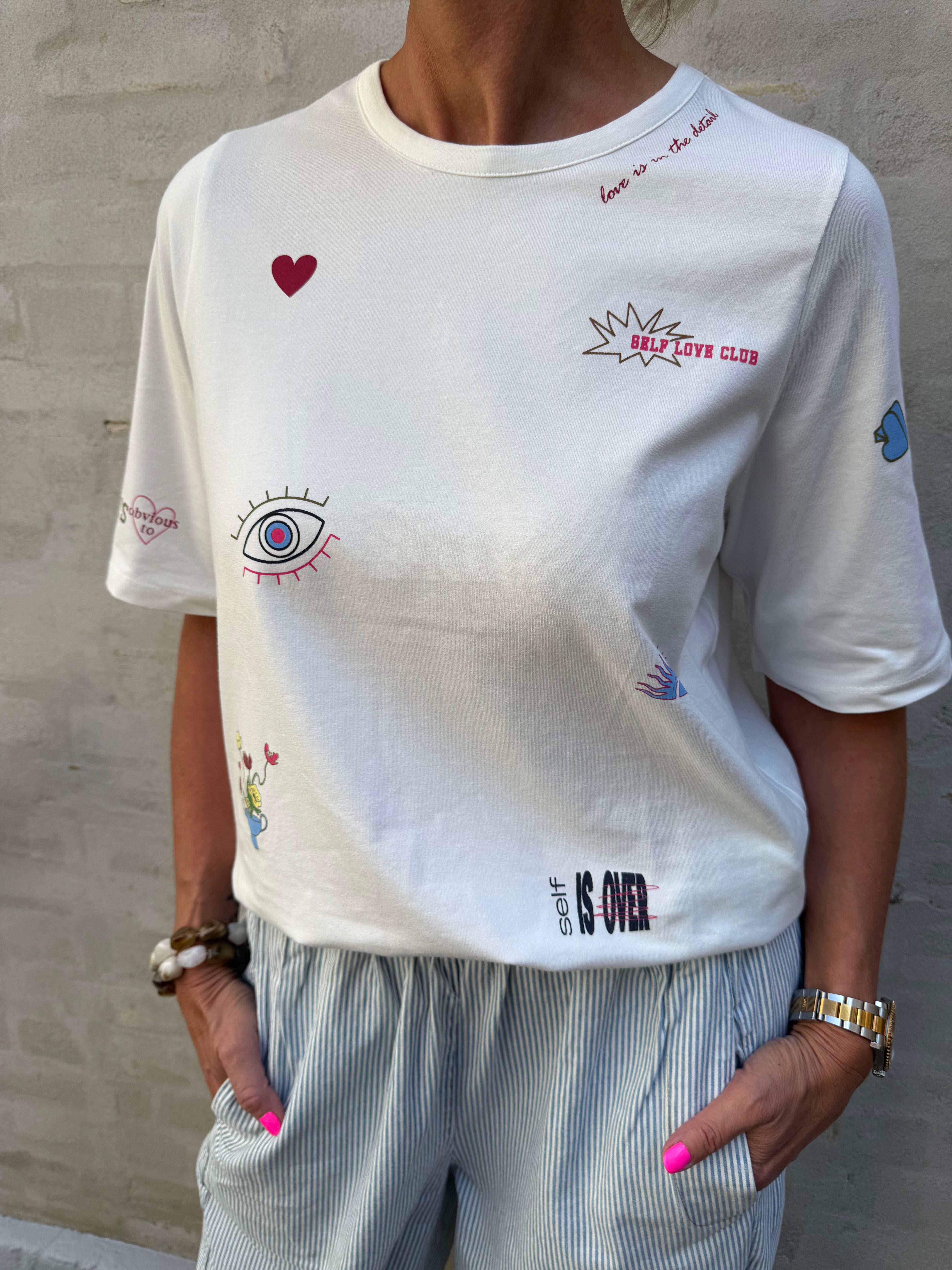 Pando Gith T-shirt - Spring Gardenia