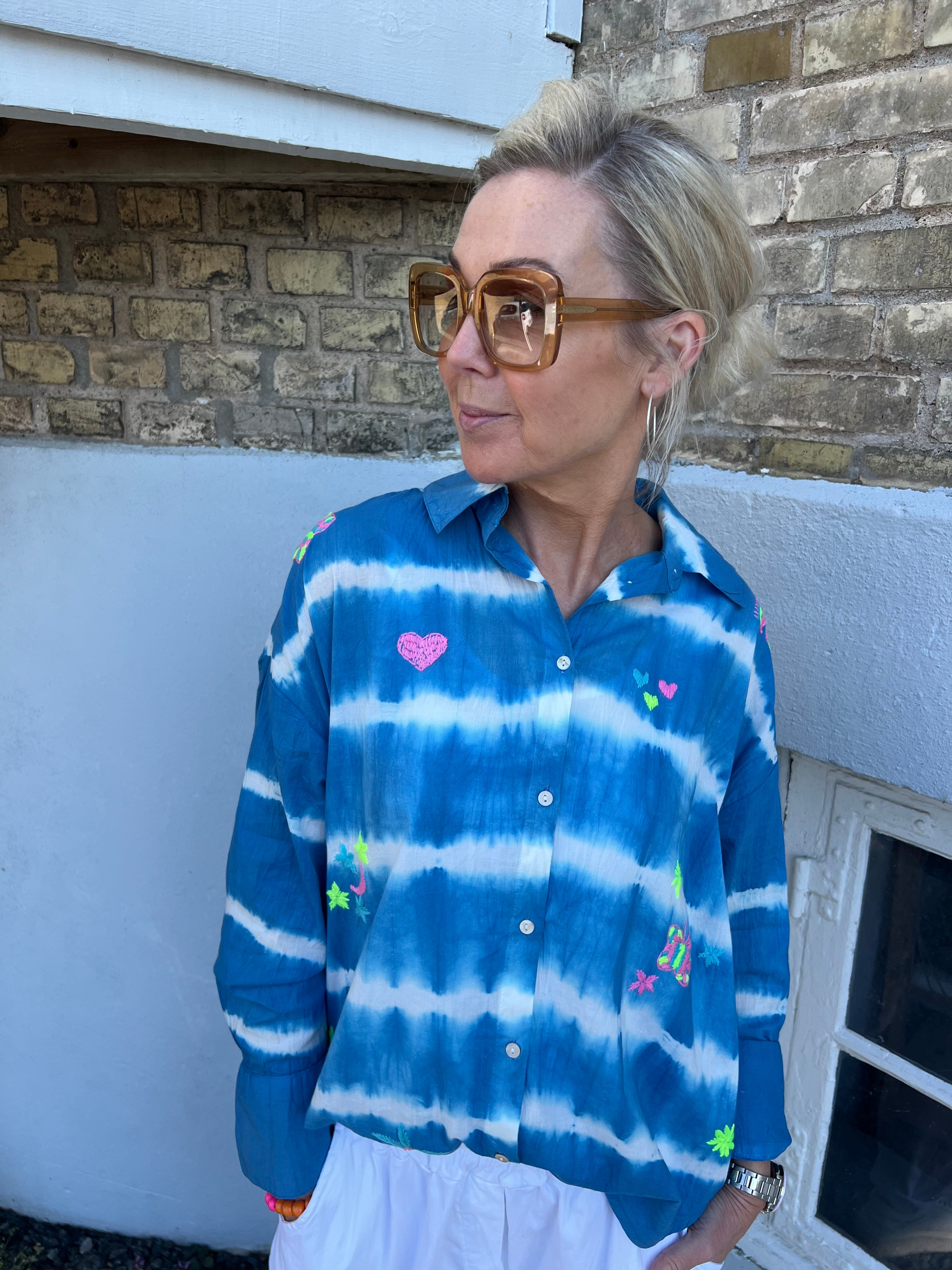 Oui Oui shirt blue