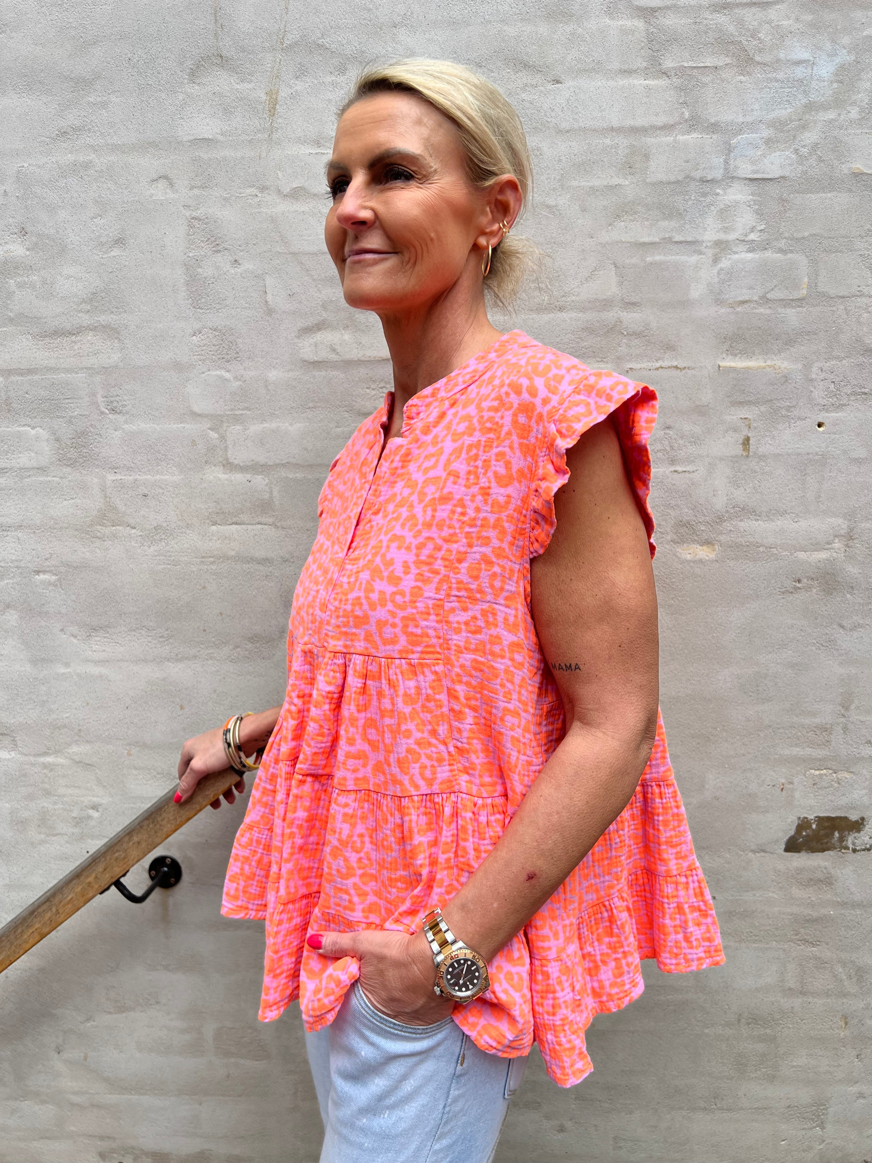 Dolly top leo orange