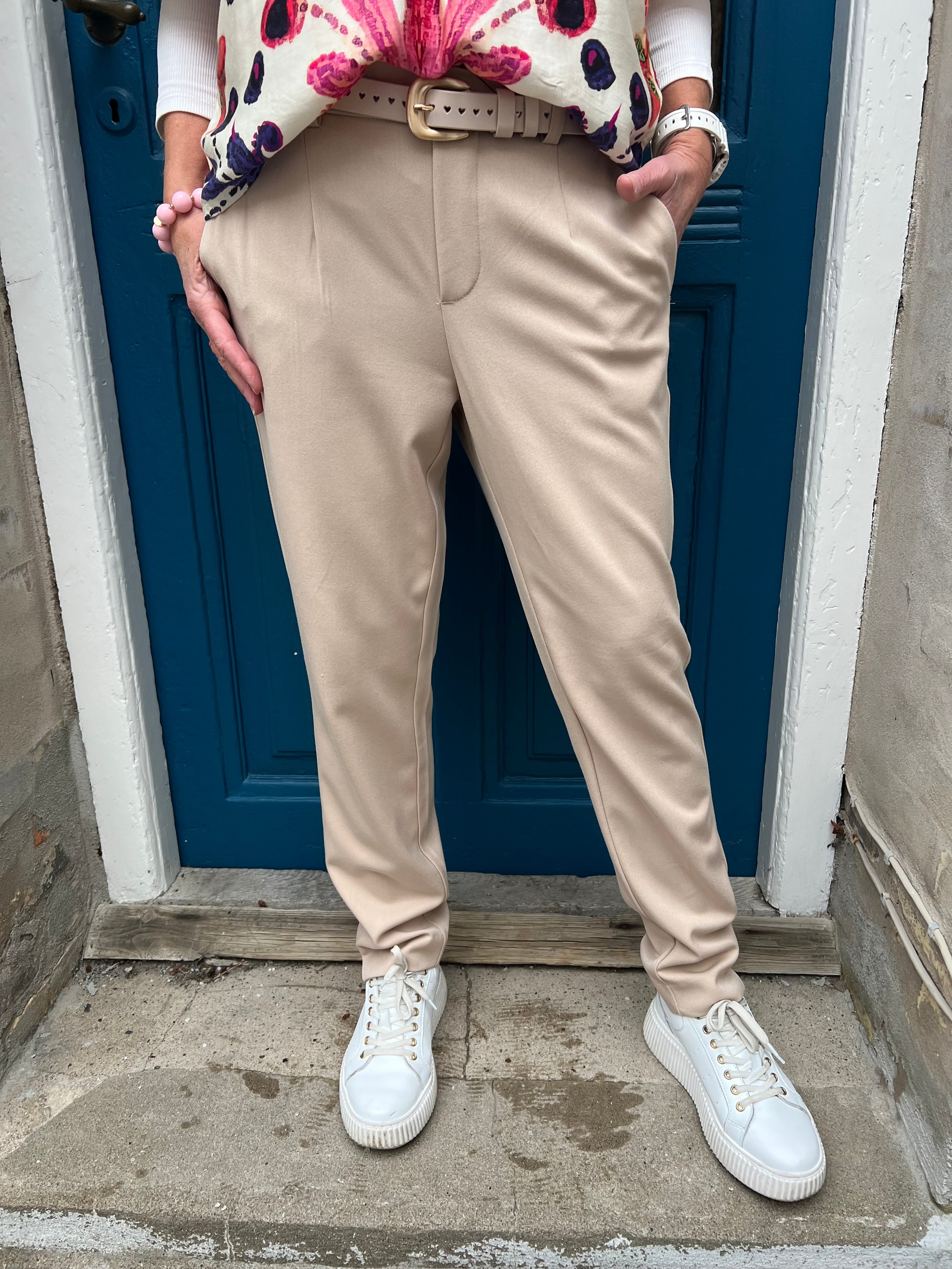 Lisa SLIM Pant - Humus